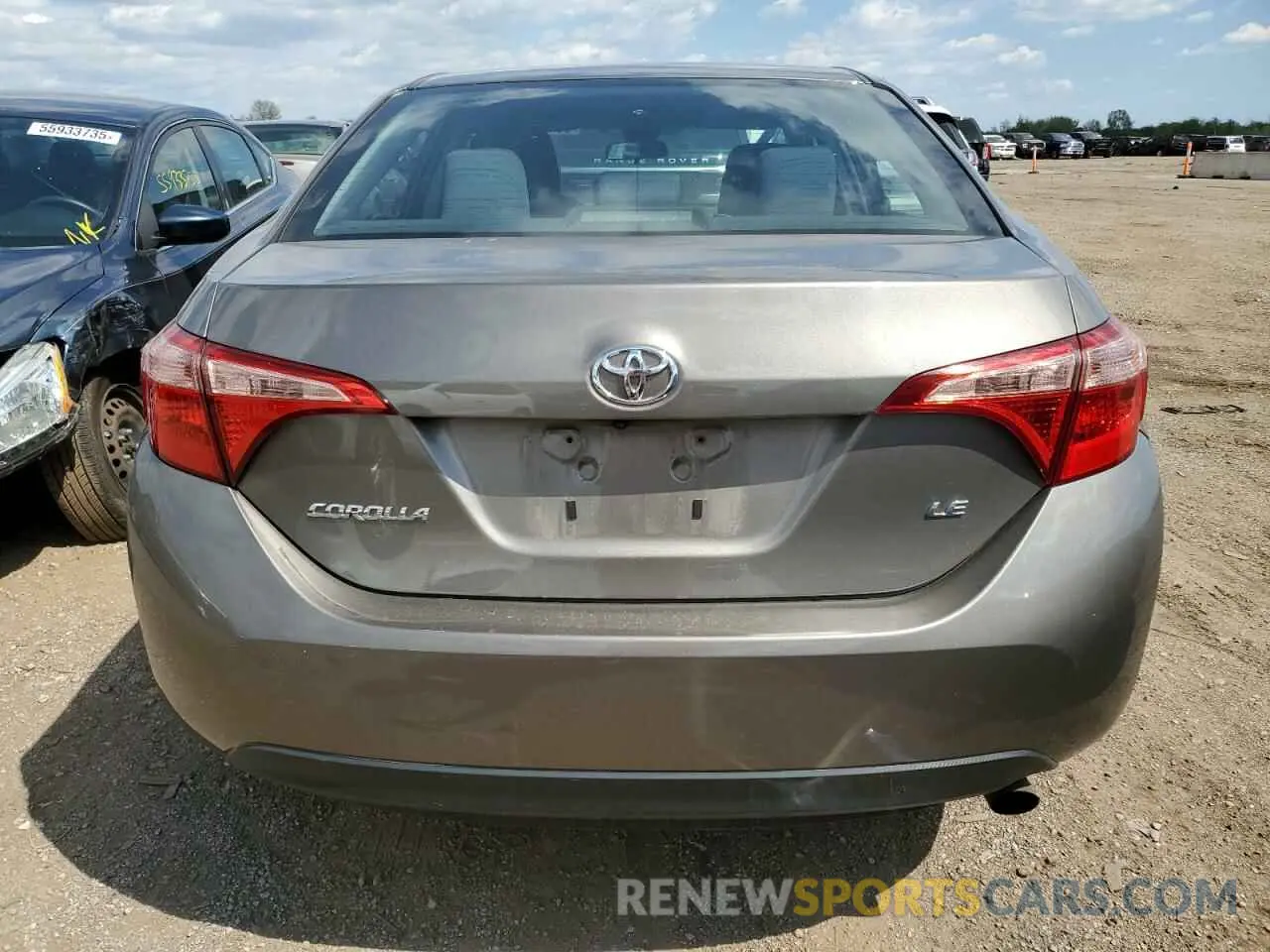6 Photograph of a damaged car 2T1BURHE4KC234197 TOYOTA COROLLA 2019