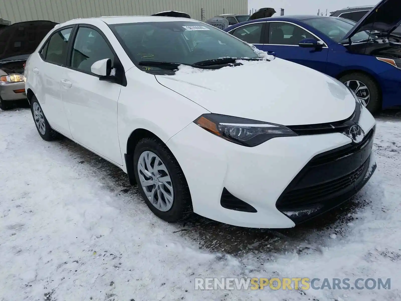 1 Photograph of a damaged car 2T1BURHE4KC247080 TOYOTA COROLLA 2019