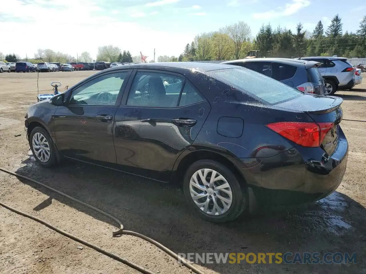 2 Photograph of a damaged car 2T1BURHE5KC126834 TOYOTA COROLLA 2019