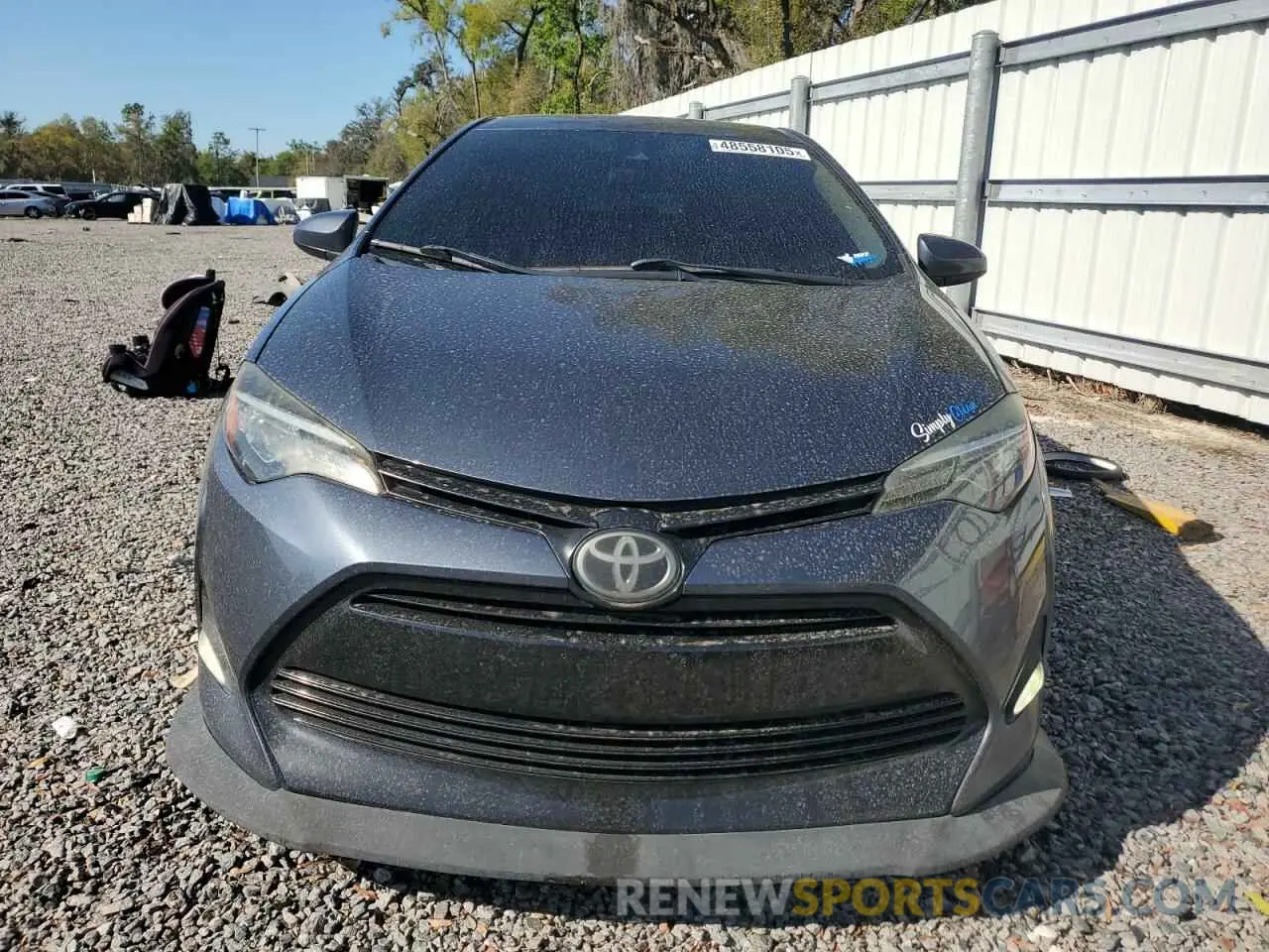 5 Photograph of a damaged car 2T1BURHE5KC127983 TOYOTA COROLLA 2019