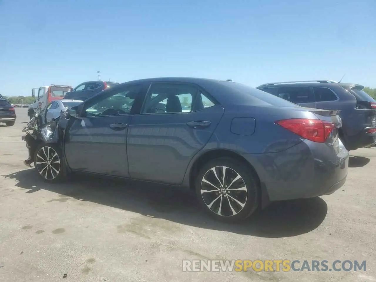 2 Photograph of a damaged car 2T1BURHE5KC130009 TOYOTA COROLLA 2019