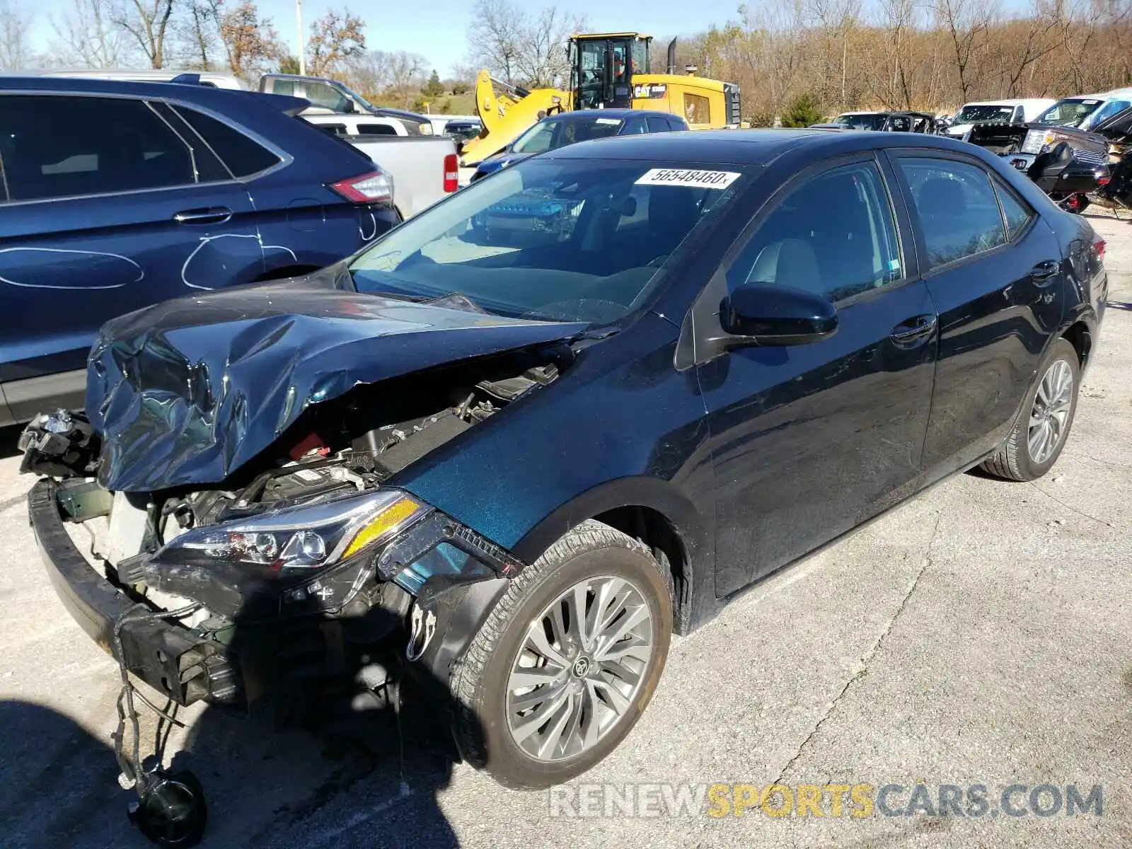 2 Photograph of a damaged car 2T1BURHE5KC130916 TOYOTA COROLLA 2019