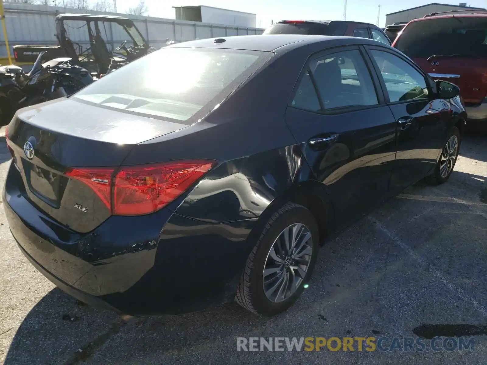 4 Photograph of a damaged car 2T1BURHE5KC130916 TOYOTA COROLLA 2019