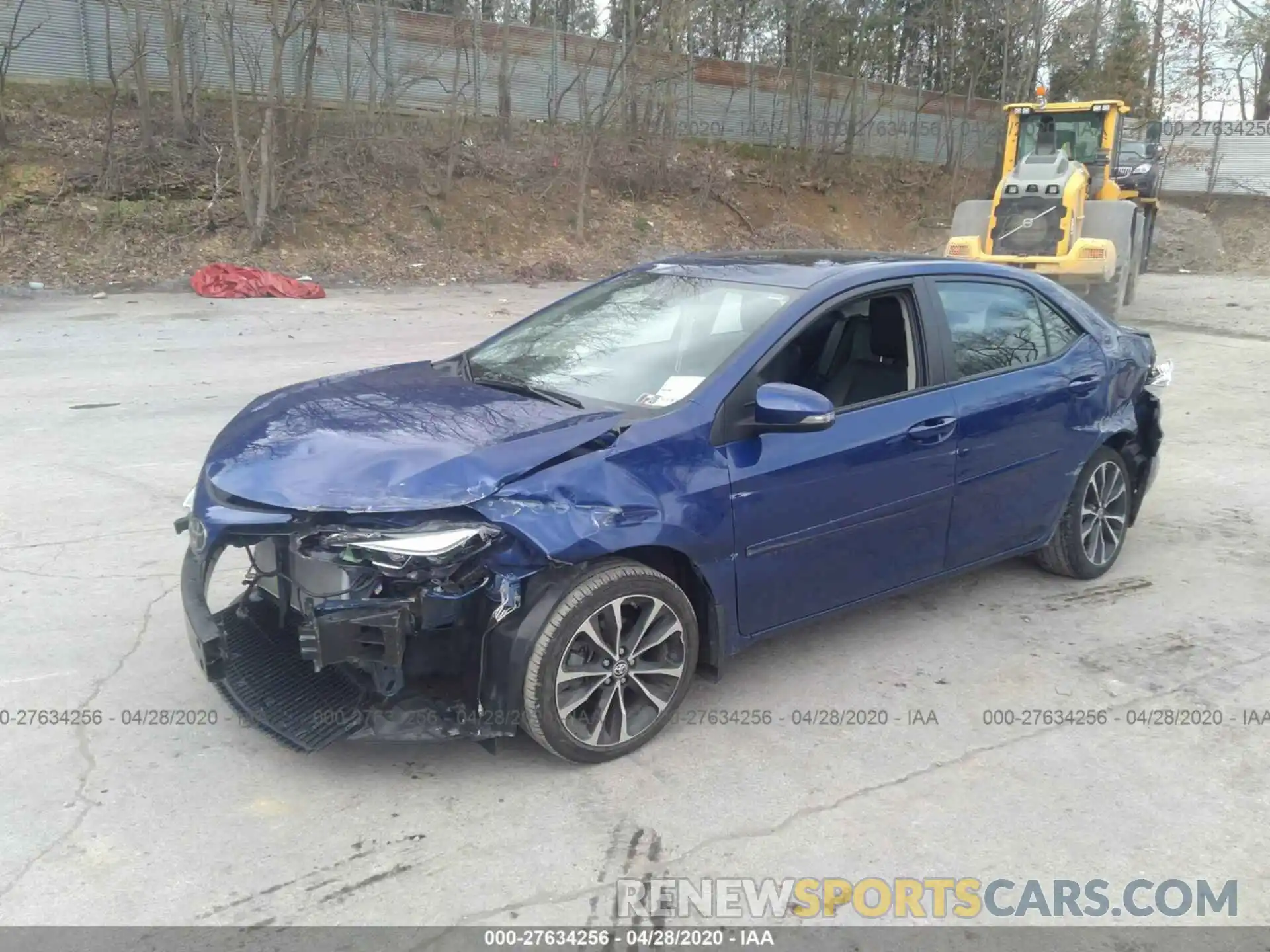 2 Photograph of a damaged car 2T1BURHE5KC140829 TOYOTA COROLLA 2019