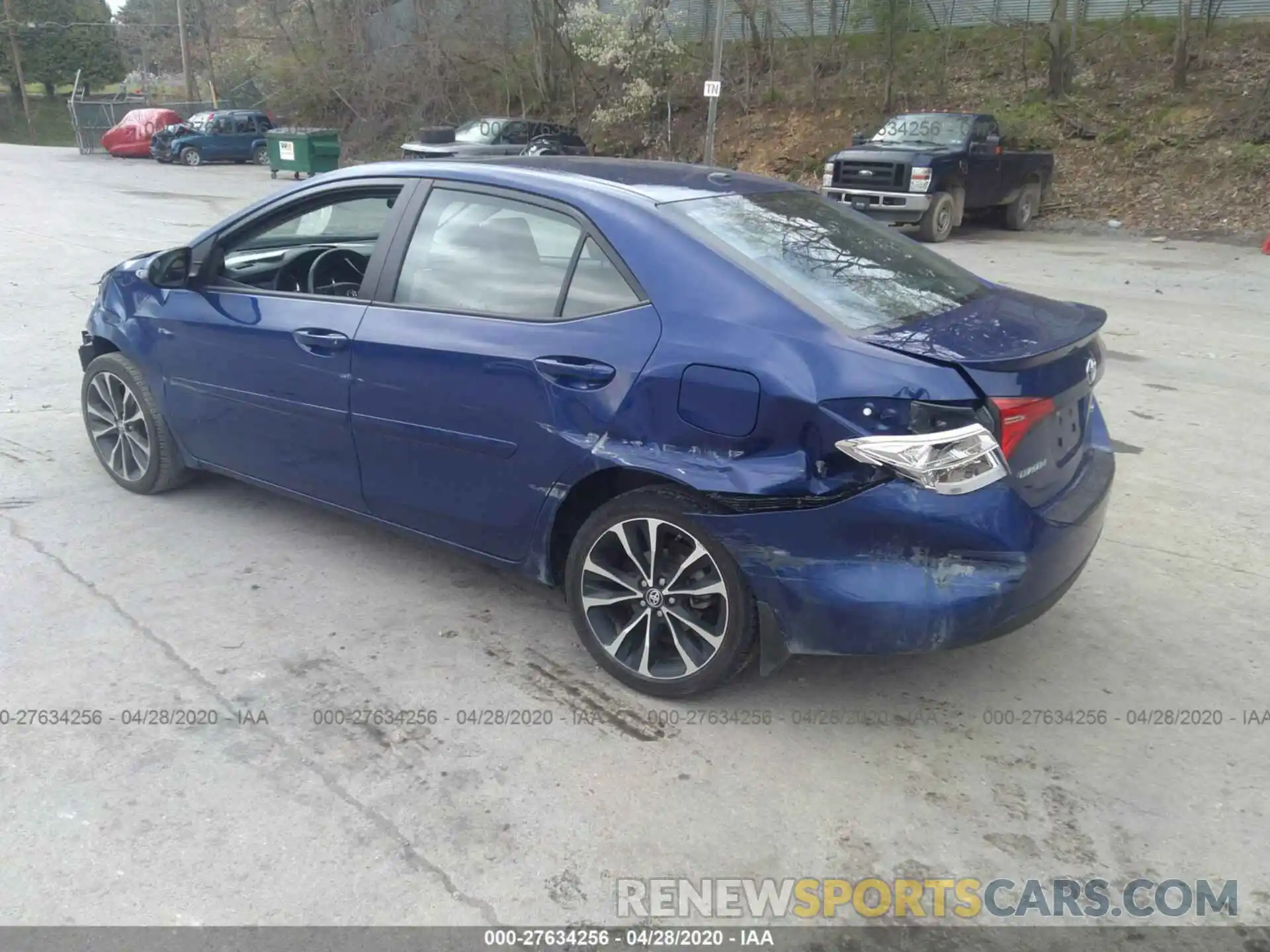 3 Photograph of a damaged car 2T1BURHE5KC140829 TOYOTA COROLLA 2019