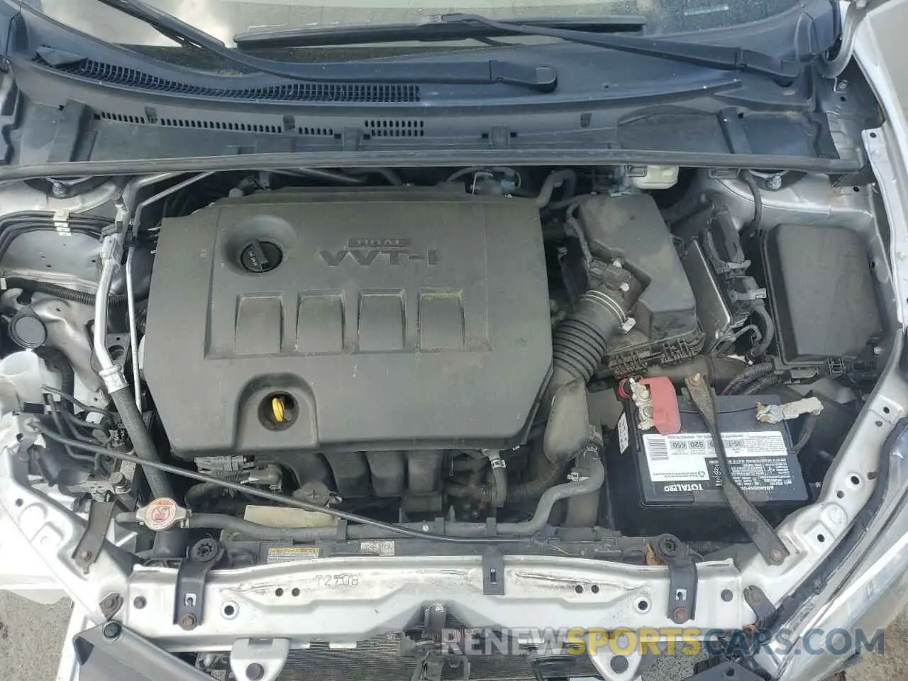 11 Photograph of a damaged car 2T1BURHE5KC144525 TOYOTA COROLLA 2019