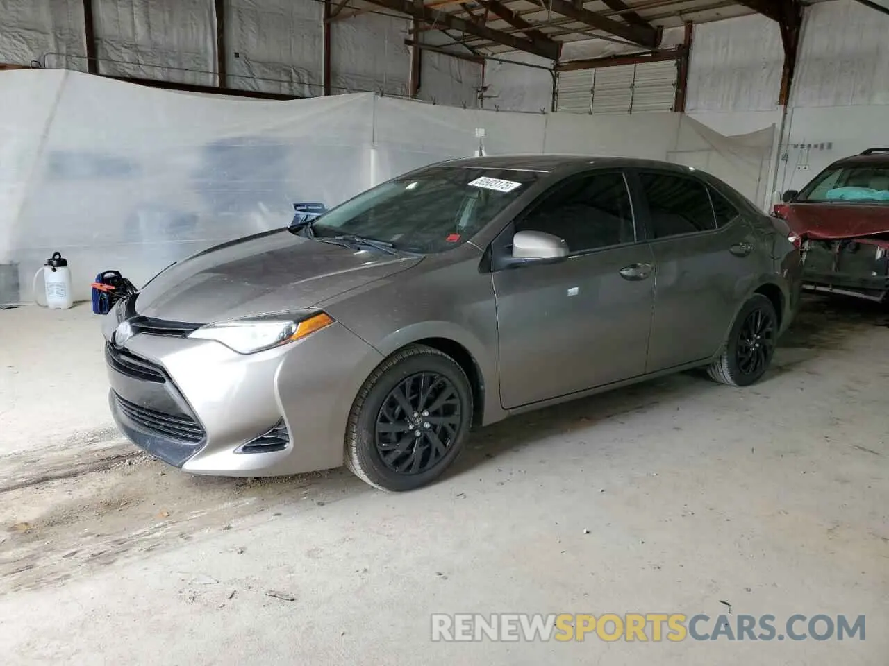 1 Photograph of a damaged car 2T1BURHE5KC146503 TOYOTA COROLLA 2019