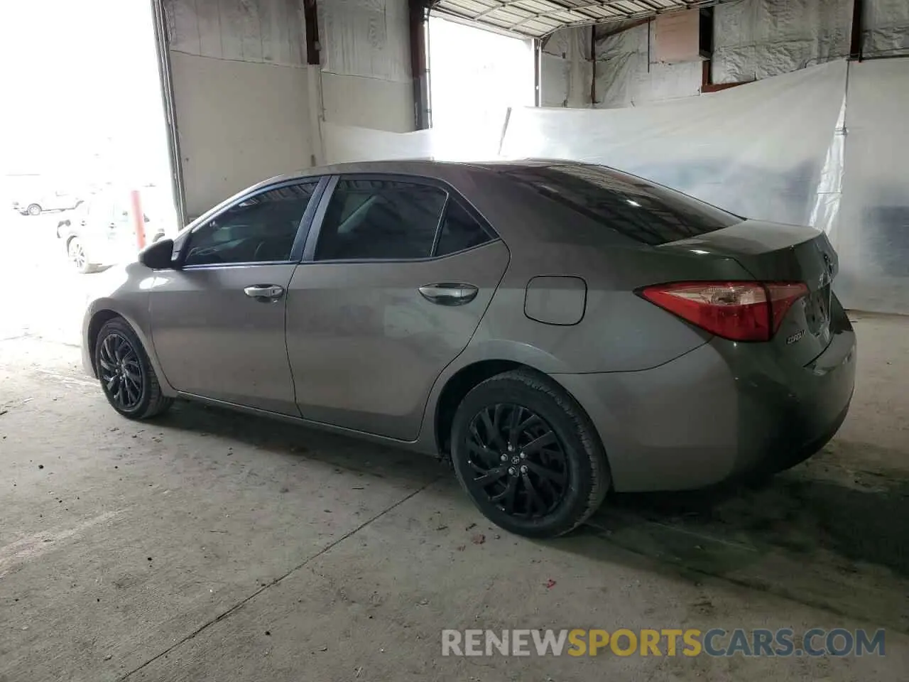 2 Photograph of a damaged car 2T1BURHE5KC146503 TOYOTA COROLLA 2019