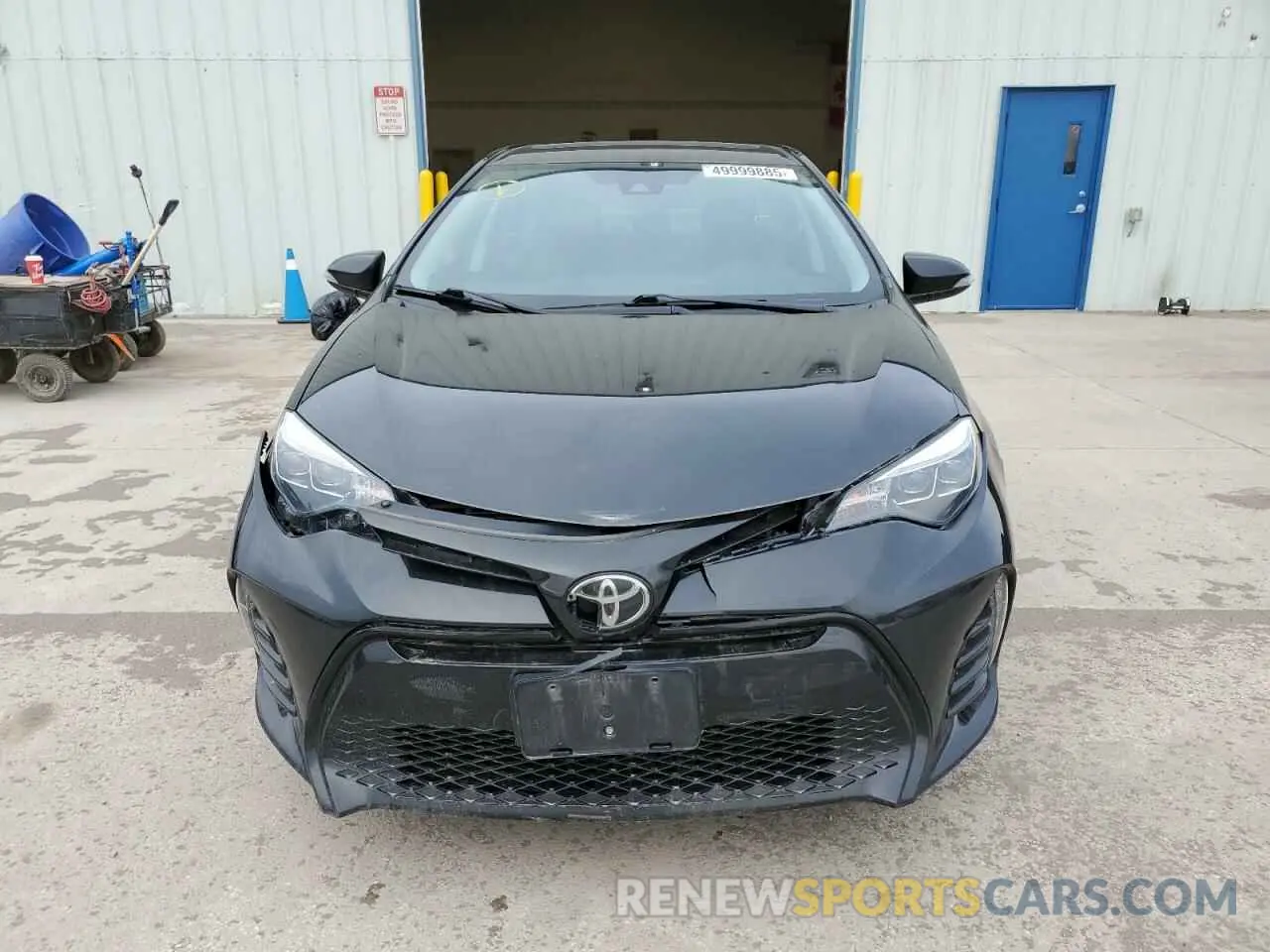 5 Photograph of a damaged car 2T1BURHE5KC146680 TOYOTA COROLLA 2019