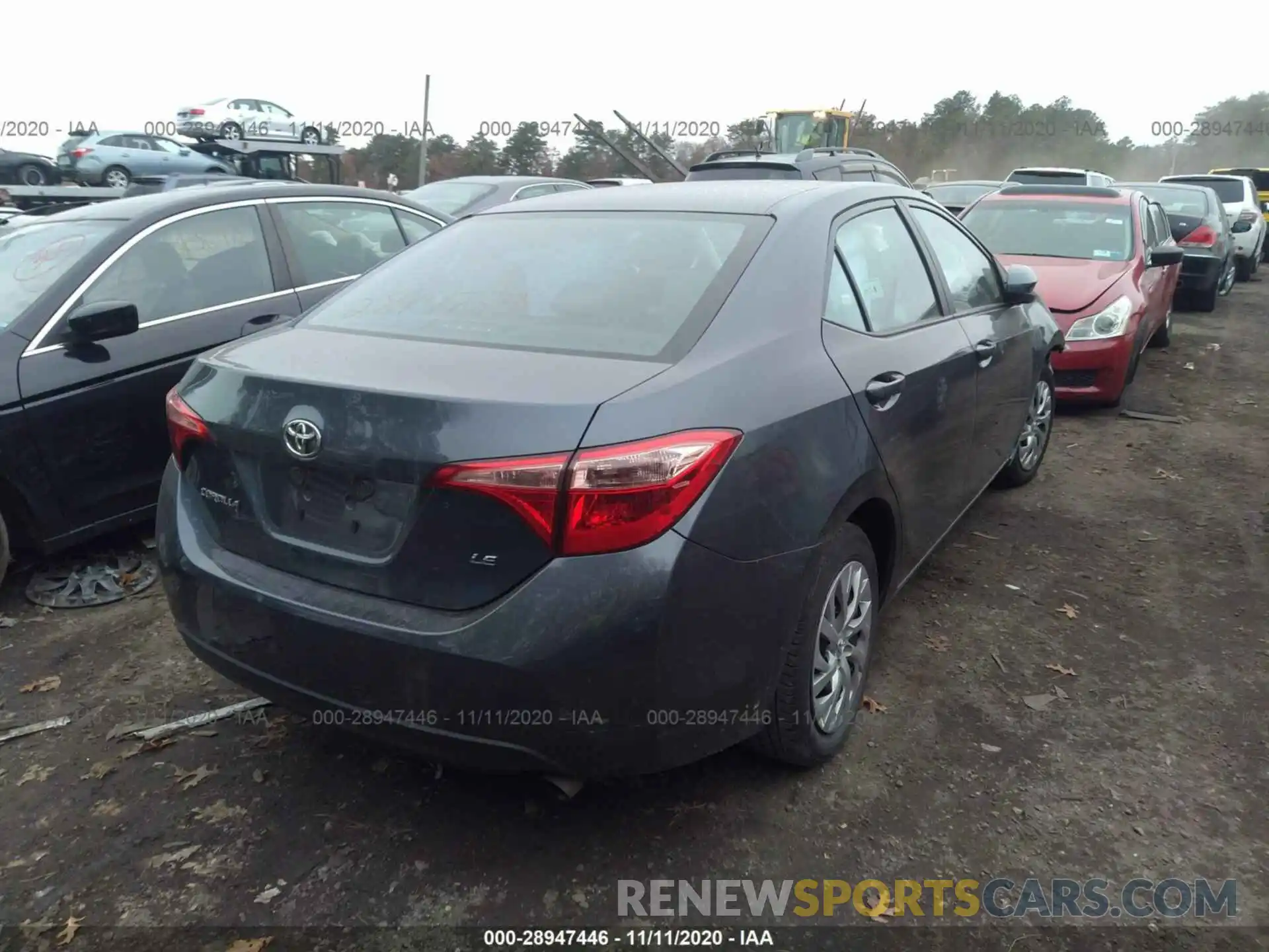 4 Photograph of a damaged car 2T1BURHE5KC150177 TOYOTA COROLLA 2019