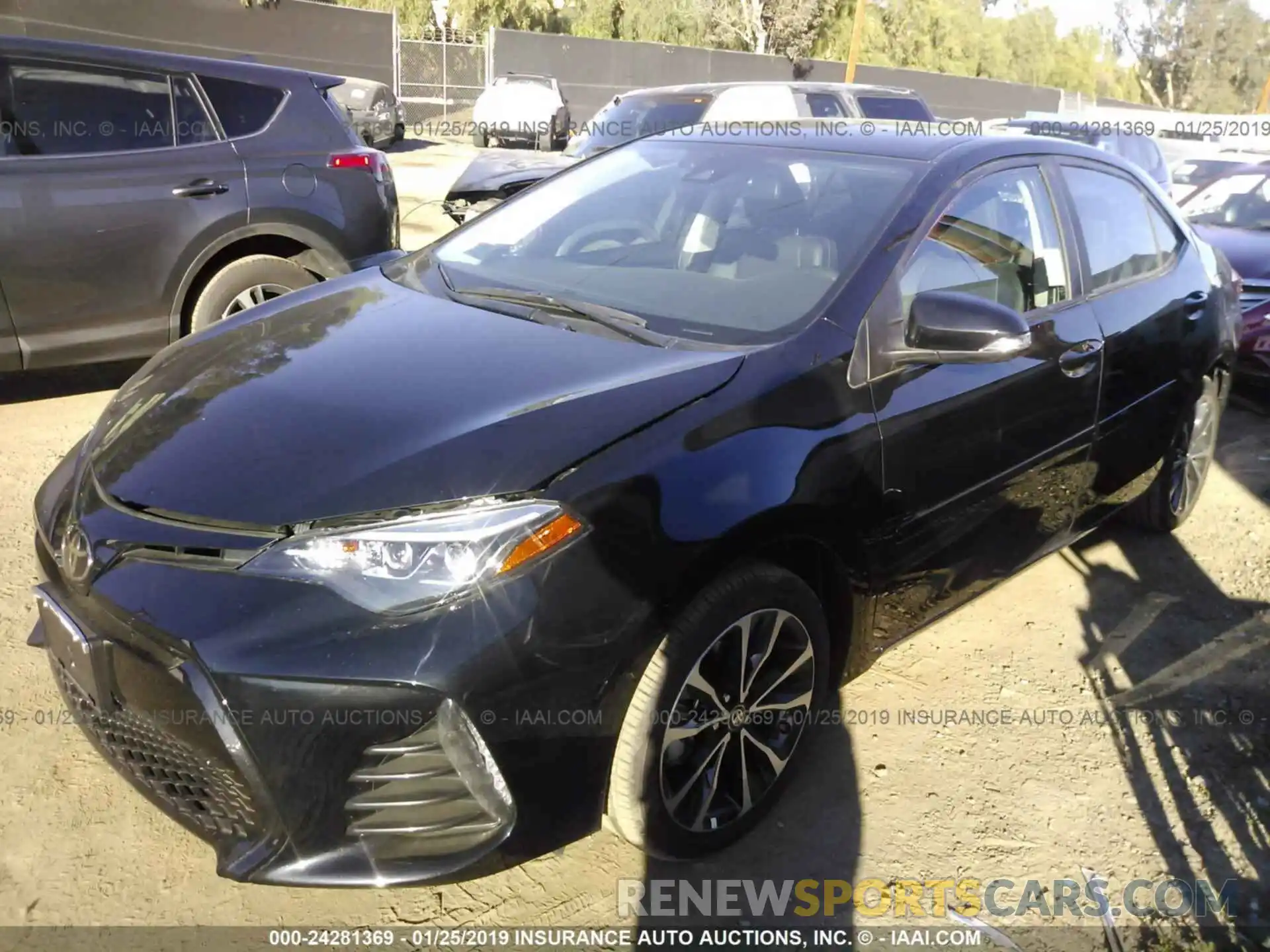 2 Photograph of a damaged car 2T1BURHE5KC159493 TOYOTA COROLLA 2019