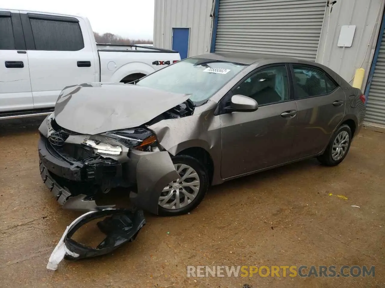 1 Photograph of a damaged car 2T1BURHE5KC181106 TOYOTA COROLLA 2019