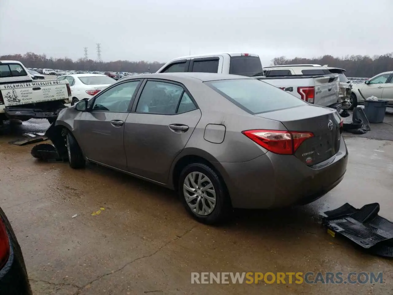 2 Photograph of a damaged car 2T1BURHE5KC181106 TOYOTA COROLLA 2019