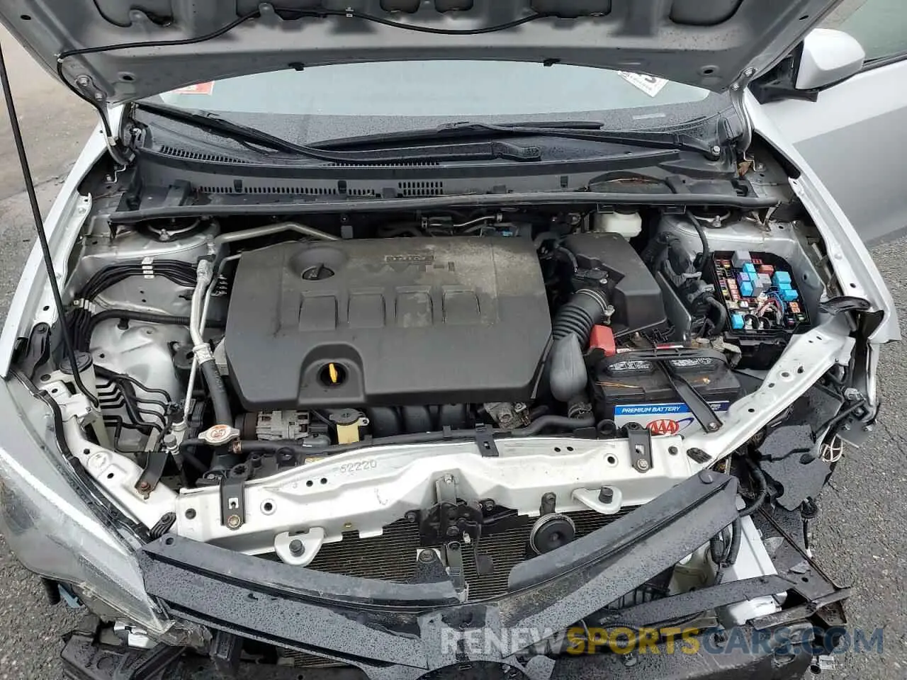 11 Photograph of a damaged car 2T1BURHE5KC184037 TOYOTA COROLLA 2019