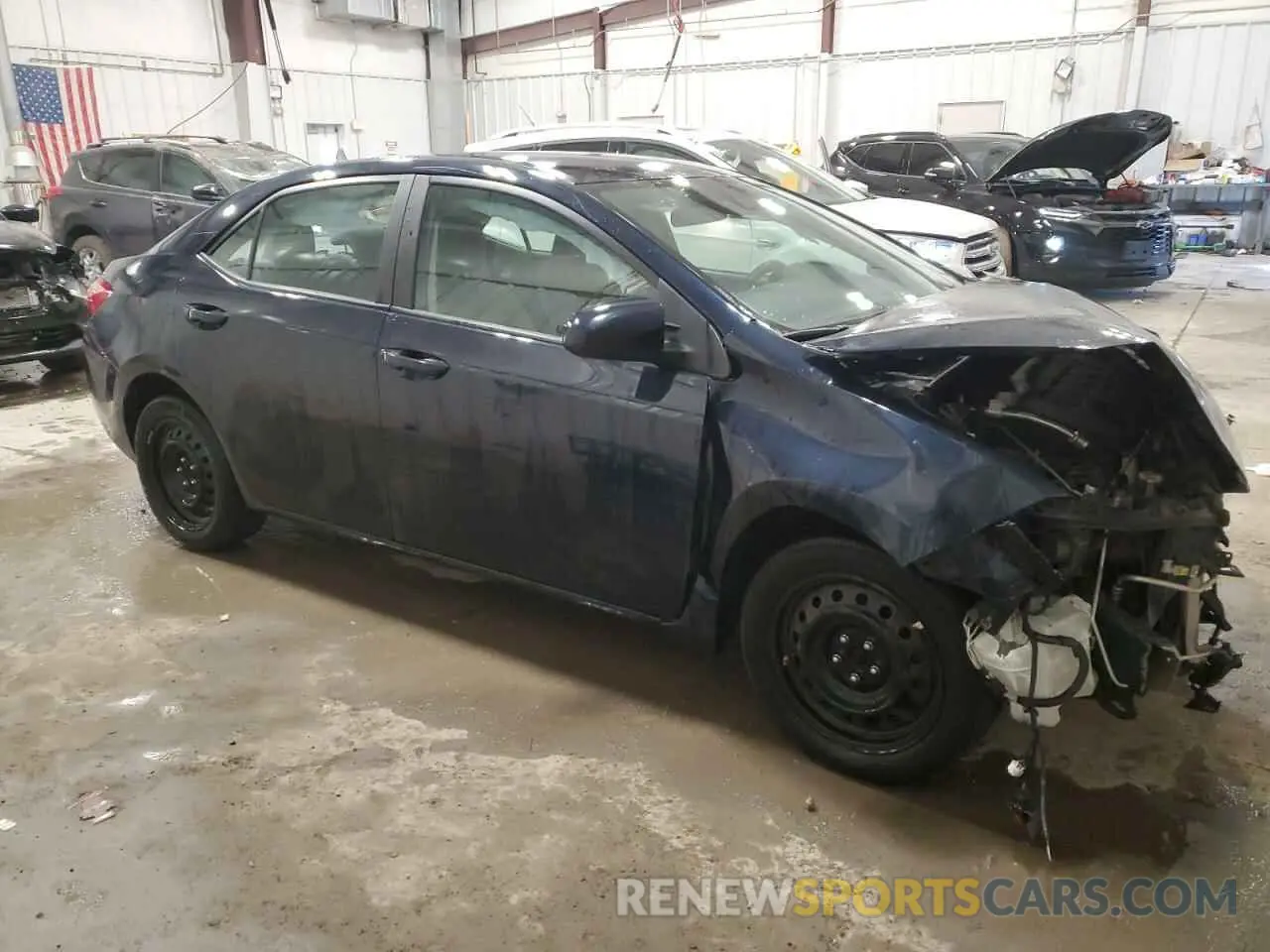 4 Photograph of a damaged car 2T1BURHE5KC186984 TOYOTA COROLLA 2019