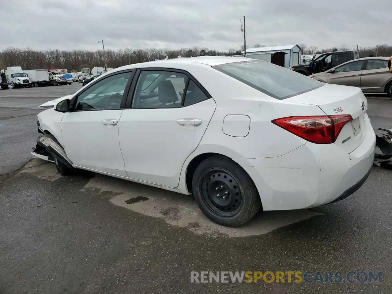 2 Photograph of a damaged car 2T1BURHE5KC192994 TOYOTA COROLLA 2019