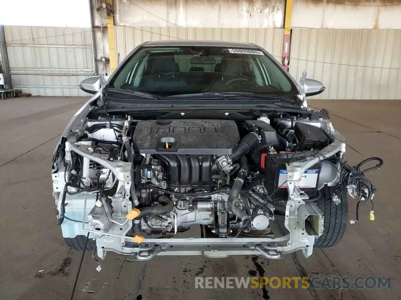 5 Photograph of a damaged car 2T1BURHE5KC207915 TOYOTA COROLLA 2019