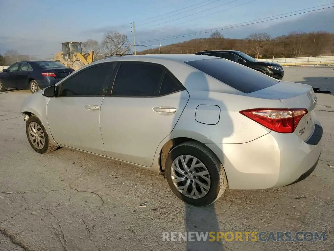 2 Photograph of a damaged car 2T1BURHE5KC208756 TOYOTA COROLLA 2019