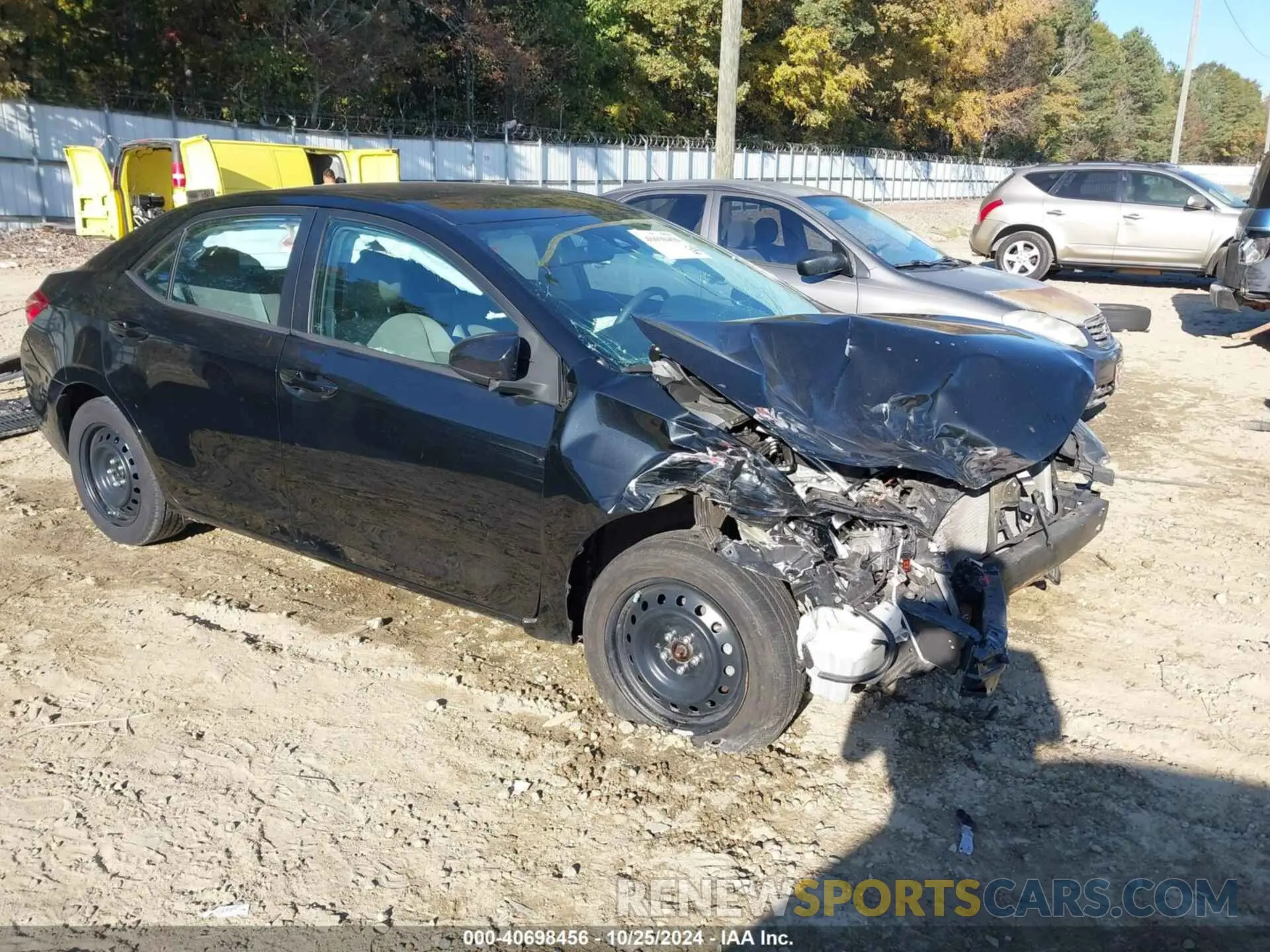 1 Photograph of a damaged car 2T1BURHE5KC214248 TOYOTA COROLLA 2019