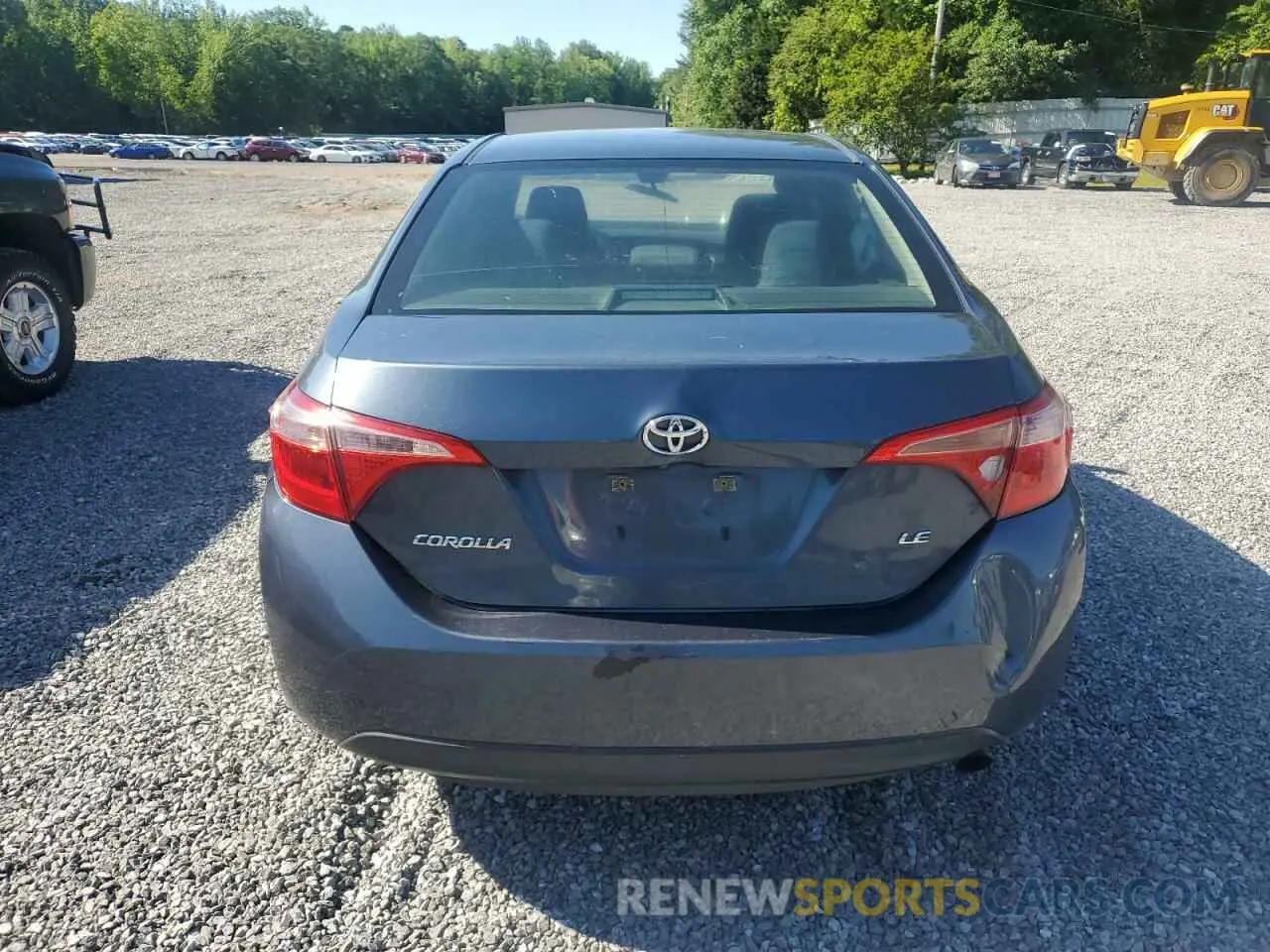 6 Photograph of a damaged car 2T1BURHE5KC214511 TOYOTA COROLLA 2019