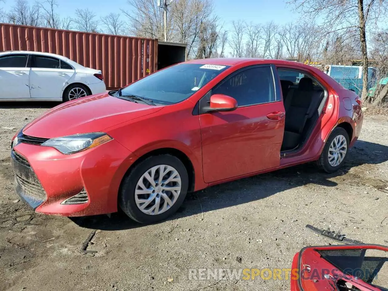 1 Photograph of a damaged car 2T1BURHE5KC224357 TOYOTA COROLLA 2019