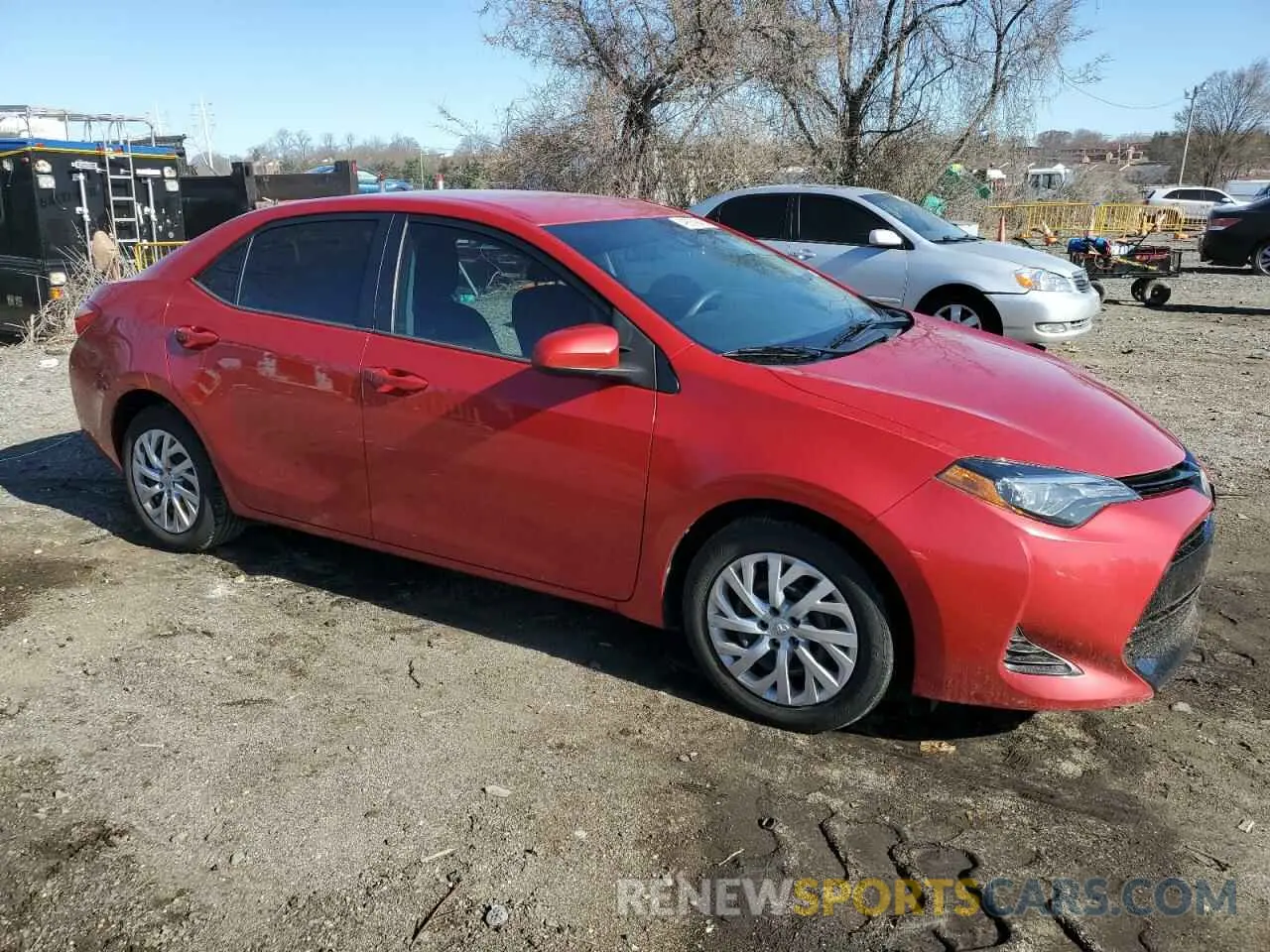 4 Photograph of a damaged car 2T1BURHE5KC224357 TOYOTA COROLLA 2019