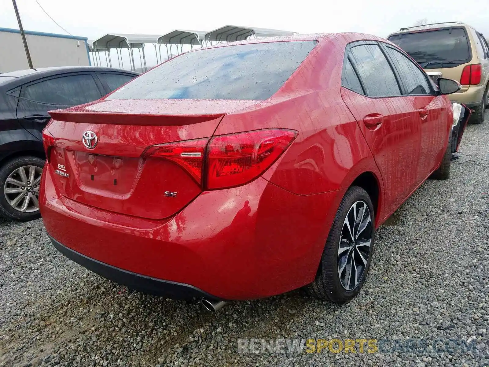 4 Photograph of a damaged car 2T1BURHE5KC226559 TOYOTA COROLLA 2019