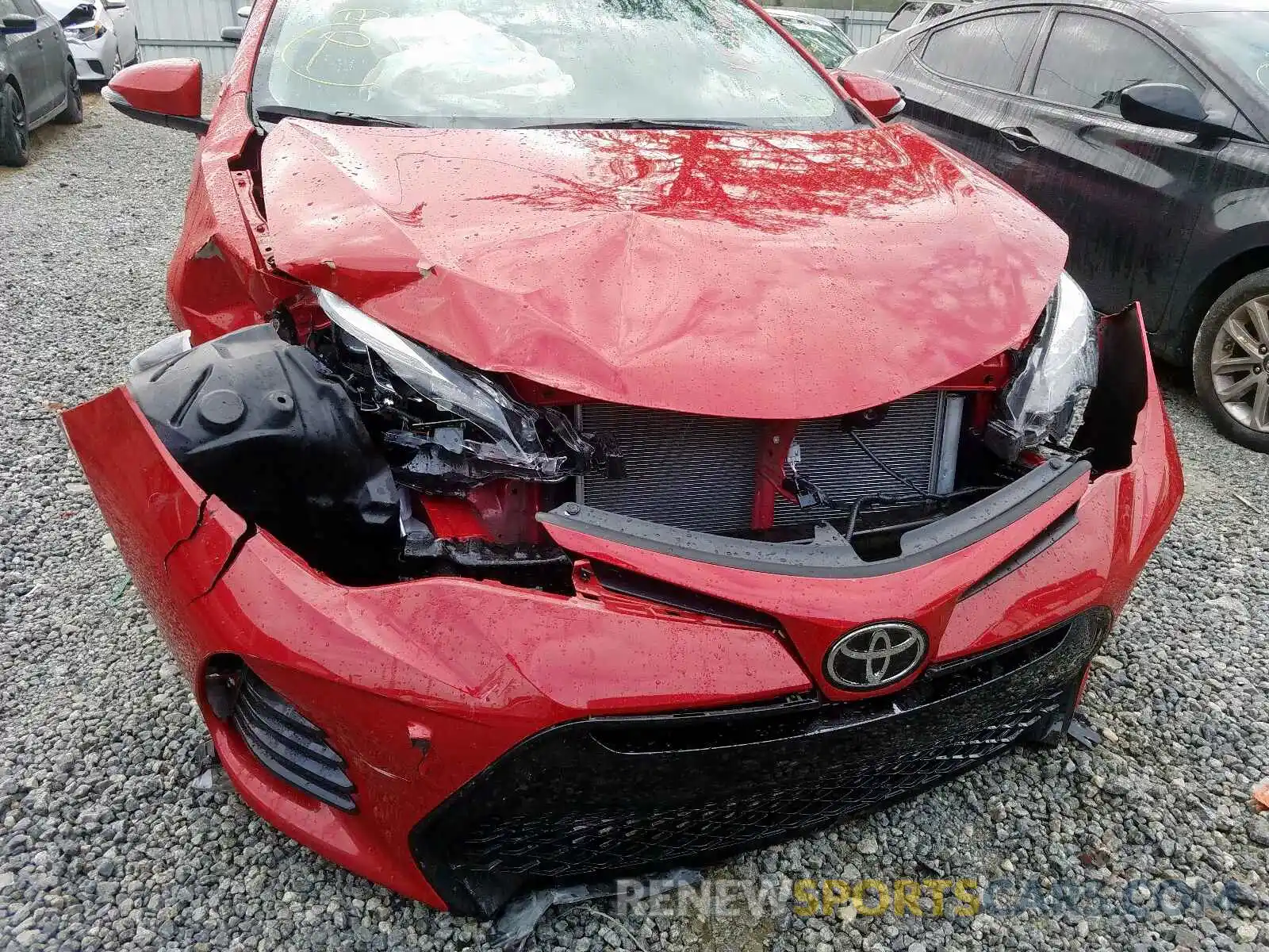 9 Photograph of a damaged car 2T1BURHE5KC226559 TOYOTA COROLLA 2019