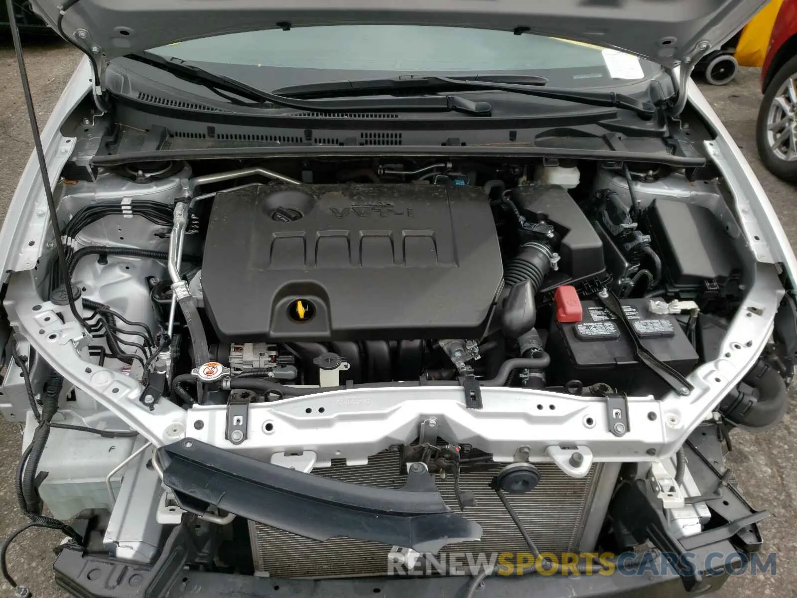 7 Photograph of a damaged car 2T1BURHE5KC232166 TOYOTA COROLLA 2019