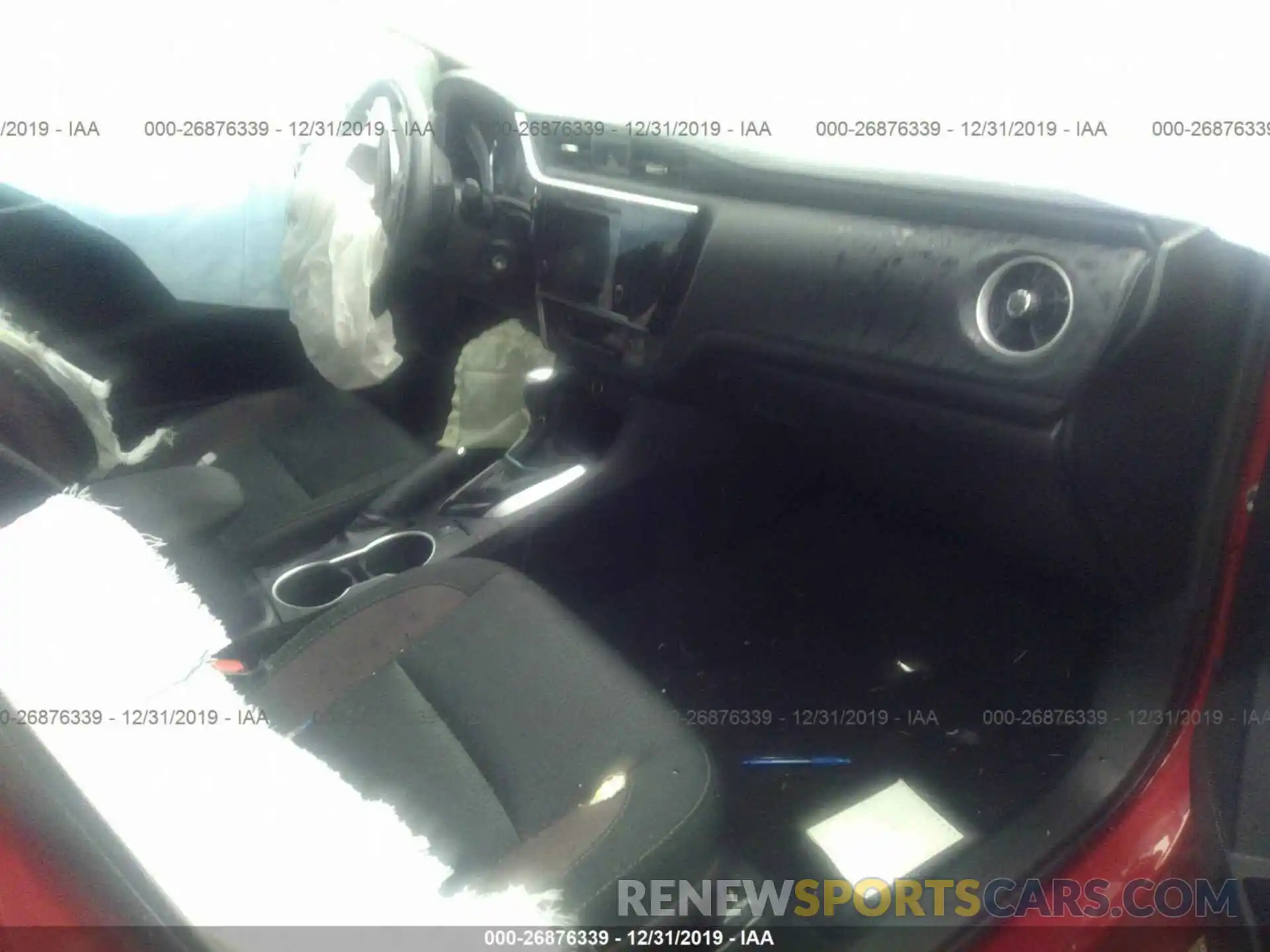 5 Photograph of a damaged car 2T1BURHE5KC232636 TOYOTA COROLLA 2019