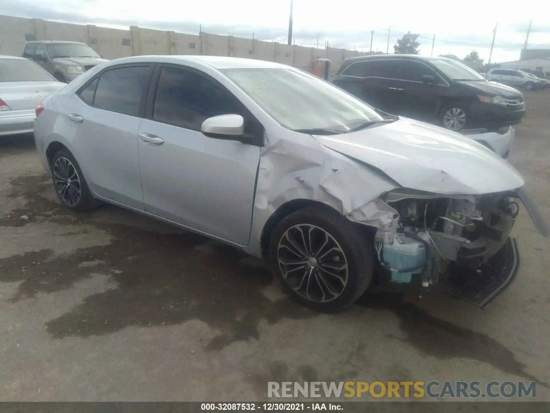 1 Photograph of a damaged car 2T1BURHE5KC237674 TOYOTA COROLLA 2019