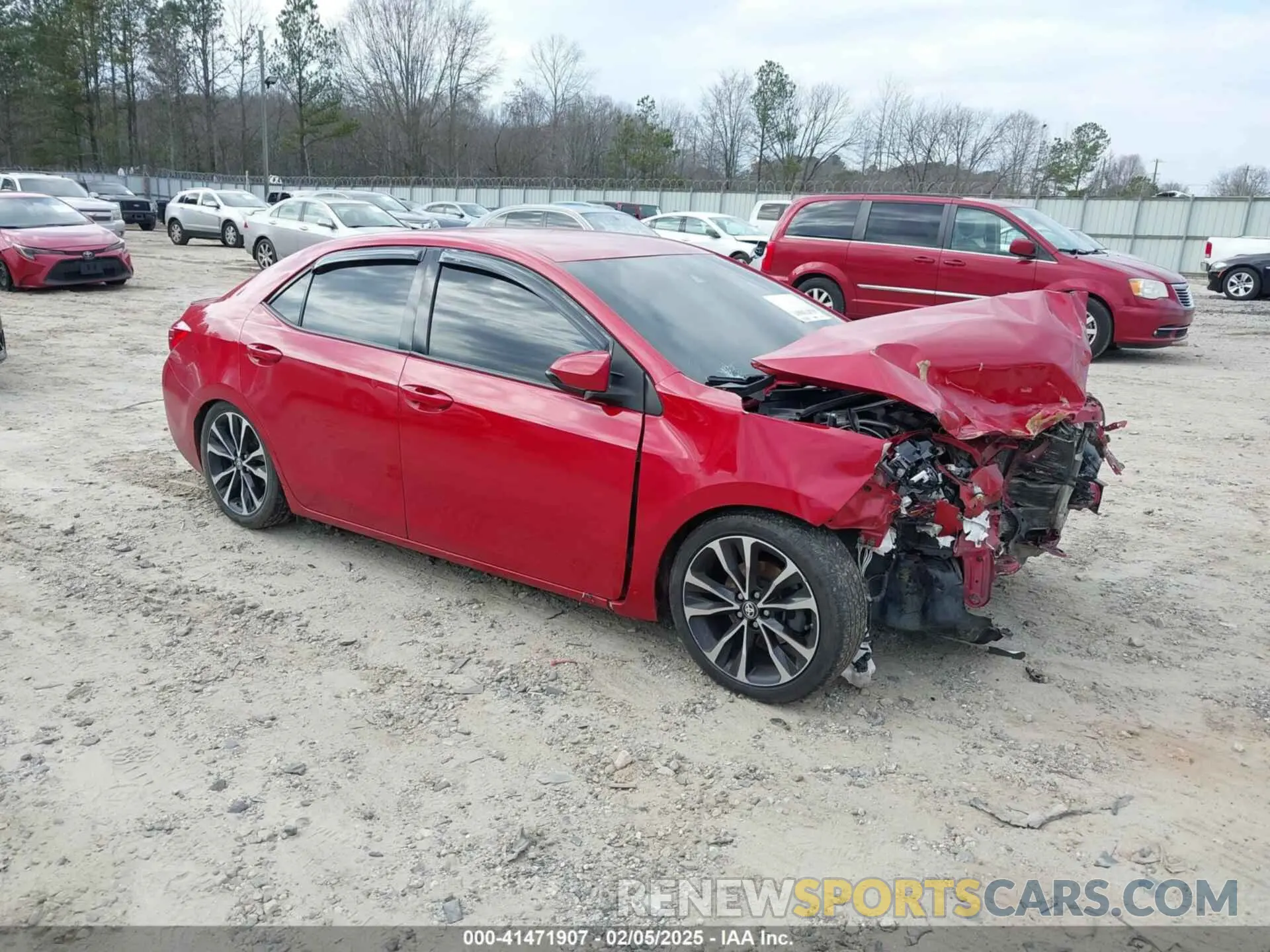 1 Photograph of a damaged car 2T1BURHE5KC239490 TOYOTA COROLLA 2019