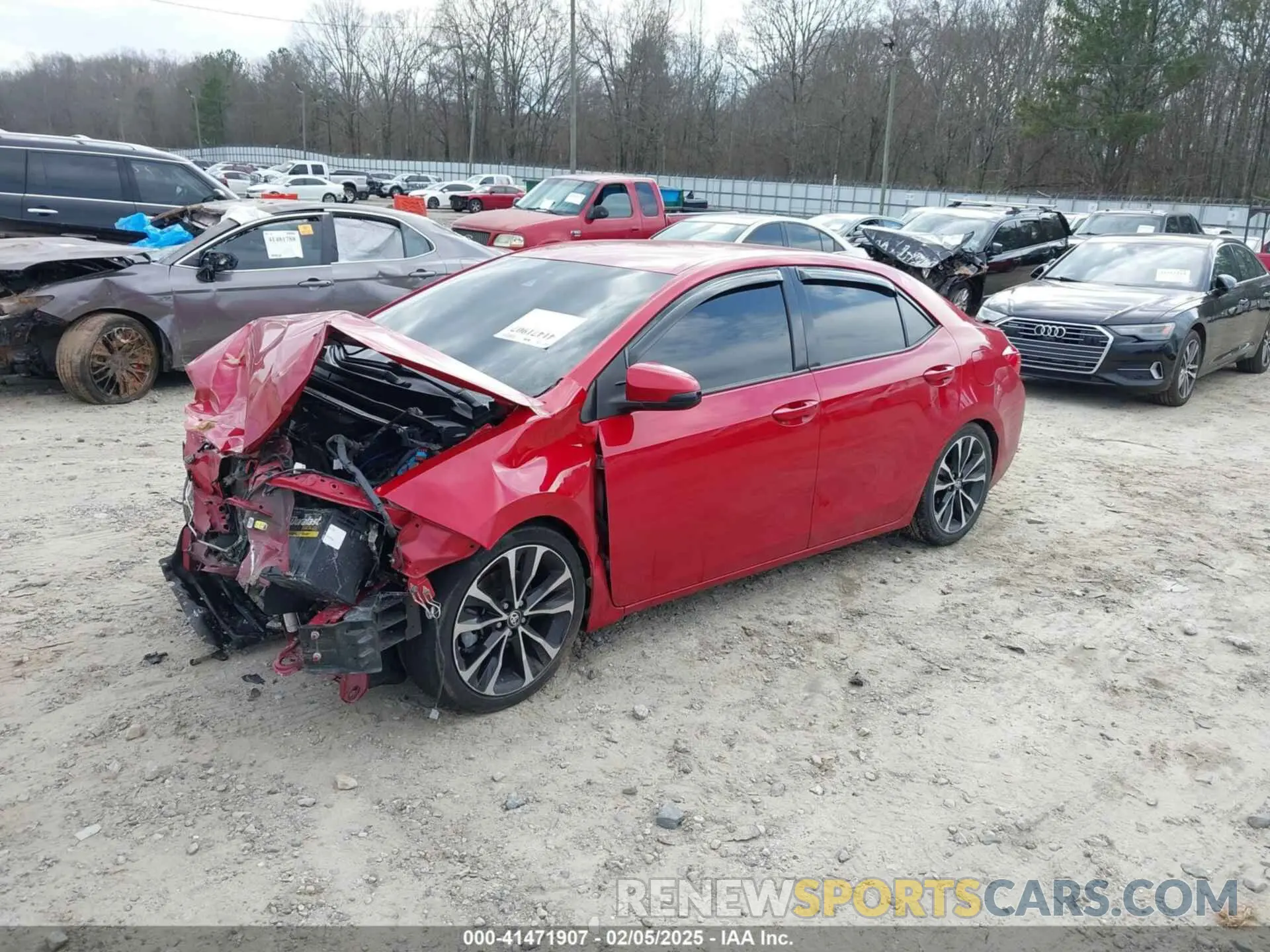 2 Photograph of a damaged car 2T1BURHE5KC239490 TOYOTA COROLLA 2019