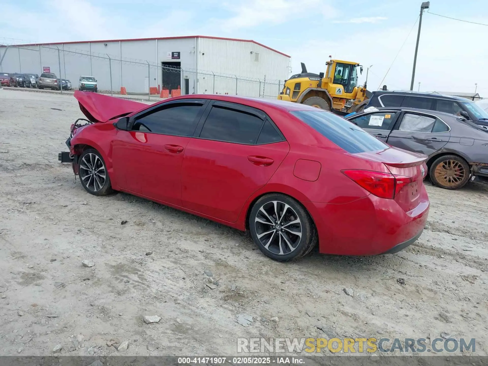 3 Photograph of a damaged car 2T1BURHE5KC239490 TOYOTA COROLLA 2019