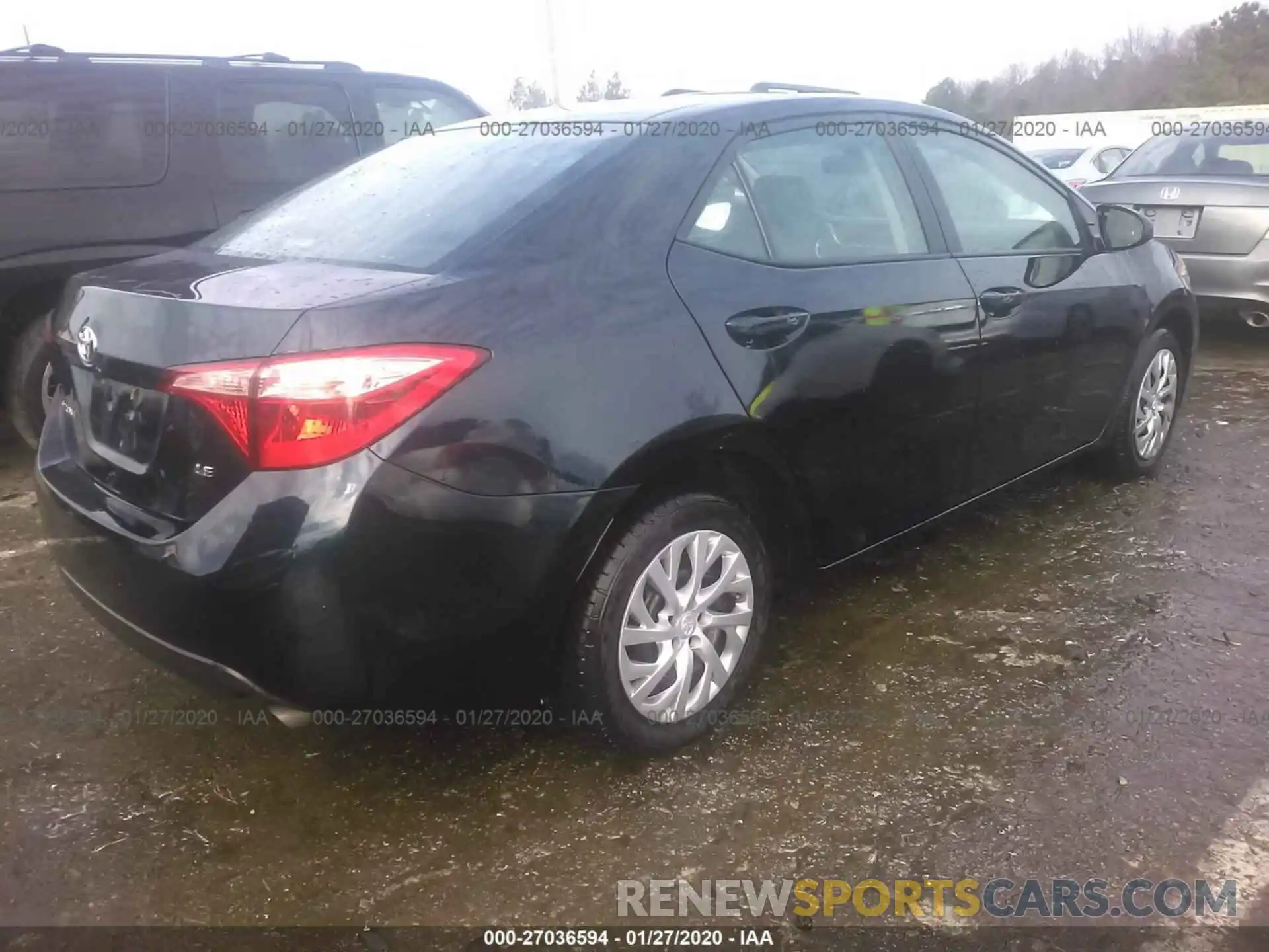 4 Photograph of a damaged car 2T1BURHE6KC142069 TOYOTA COROLLA 2019