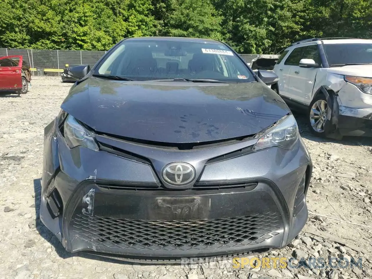 5 Photograph of a damaged car 2T1BURHE6KC146543 TOYOTA COROLLA 2019