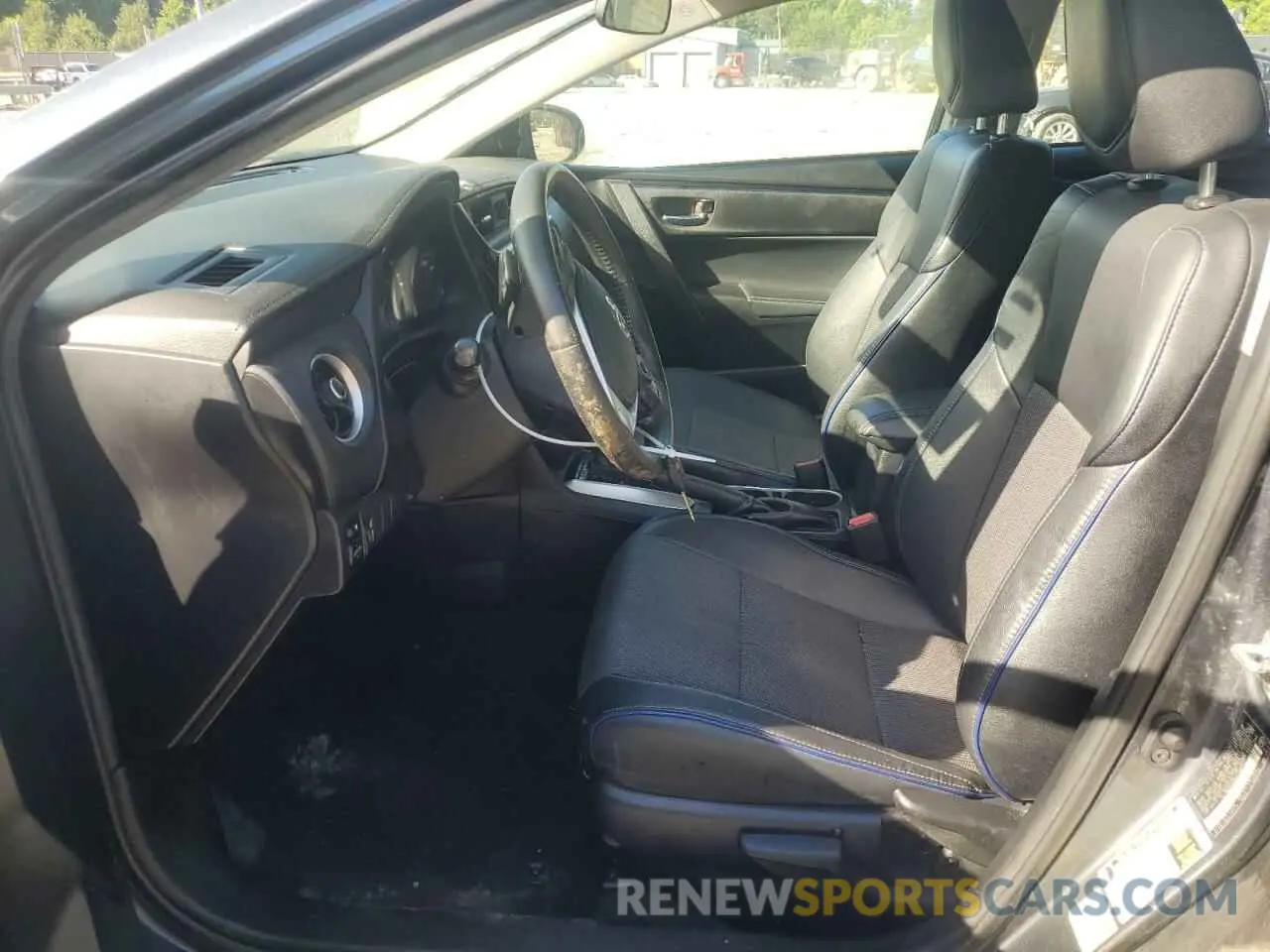 7 Photograph of a damaged car 2T1BURHE6KC146543 TOYOTA COROLLA 2019