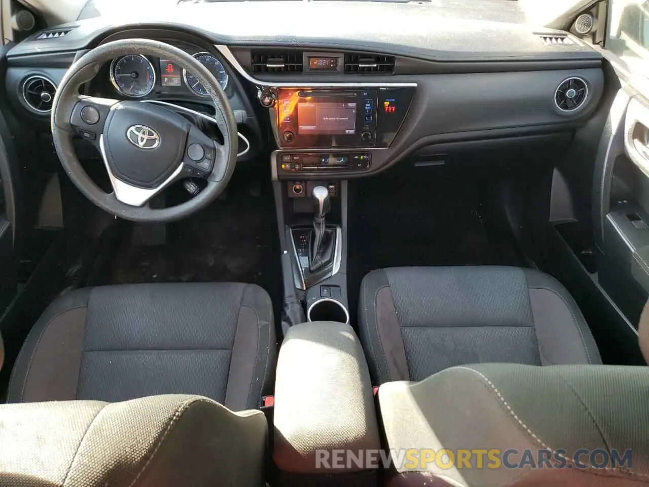8 Photograph of a damaged car 2T1BURHE6KC147529 TOYOTA COROLLA 2019