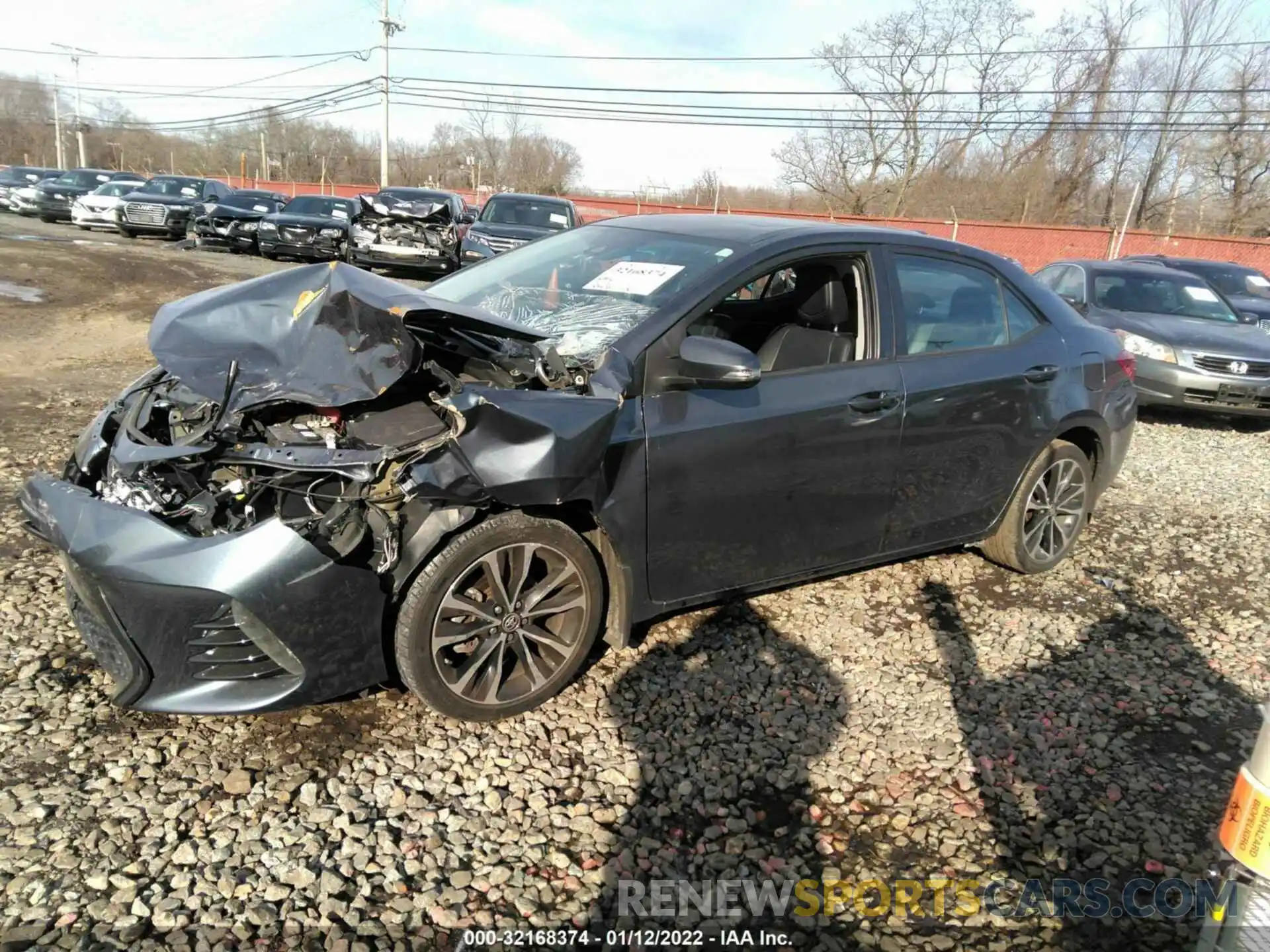 2 Photograph of a damaged car 2T1BURHE6KC150253 TOYOTA COROLLA 2019