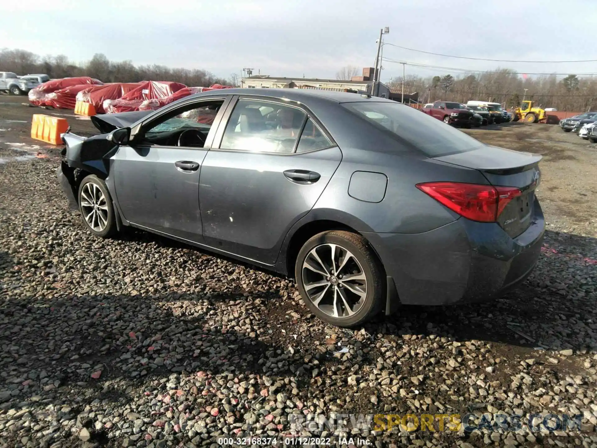 3 Photograph of a damaged car 2T1BURHE6KC150253 TOYOTA COROLLA 2019