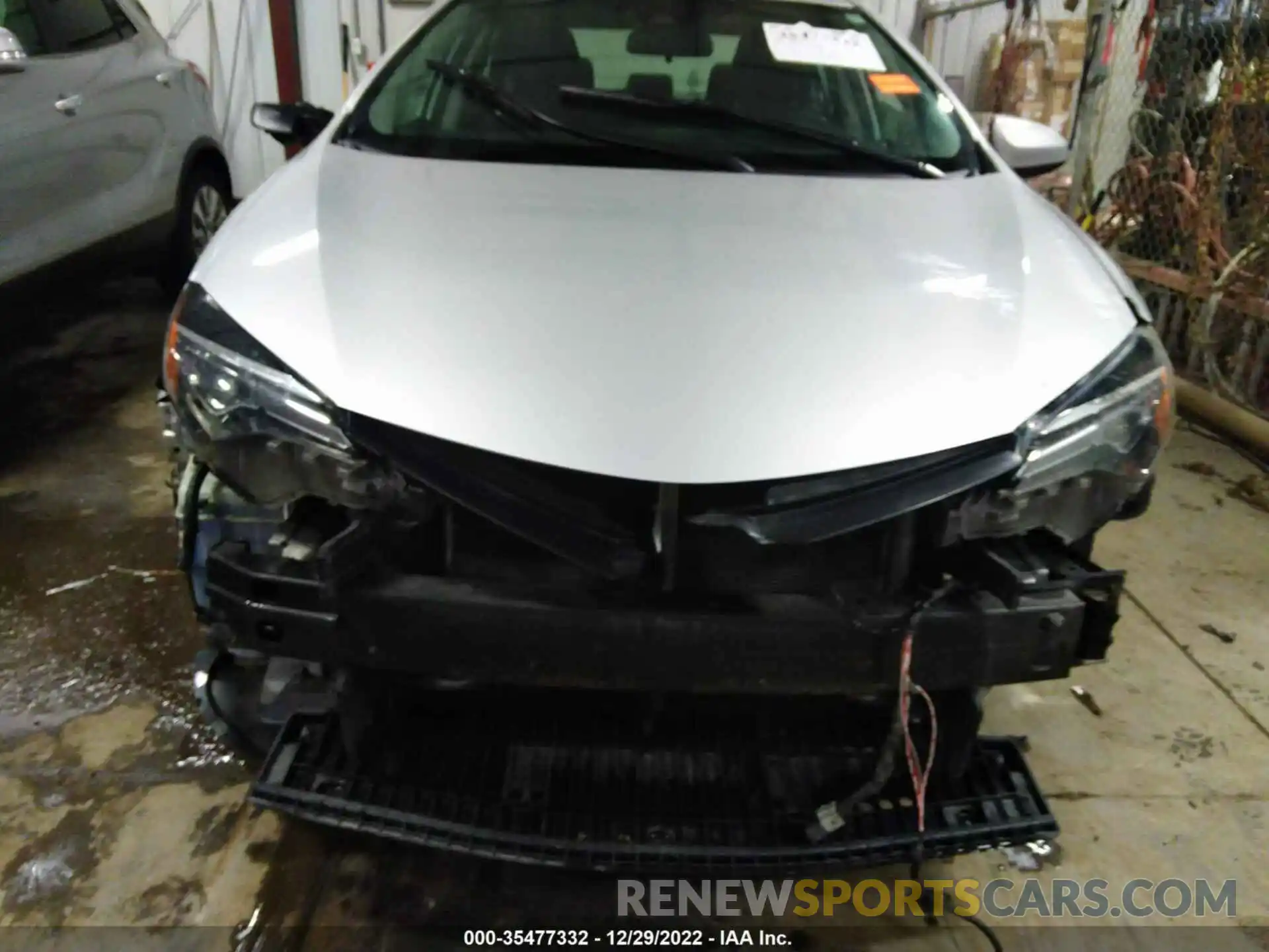 6 Photograph of a damaged car 2T1BURHE6KC160989 TOYOTA COROLLA 2019