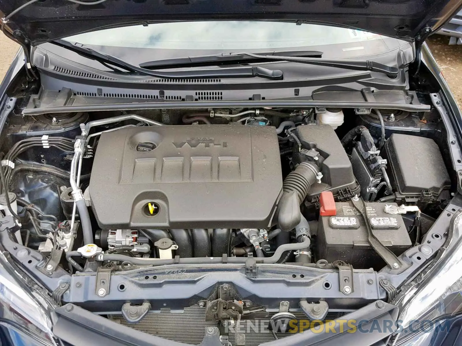 7 Photograph of a damaged car 2T1BURHE6KC164279 TOYOTA COROLLA 2019