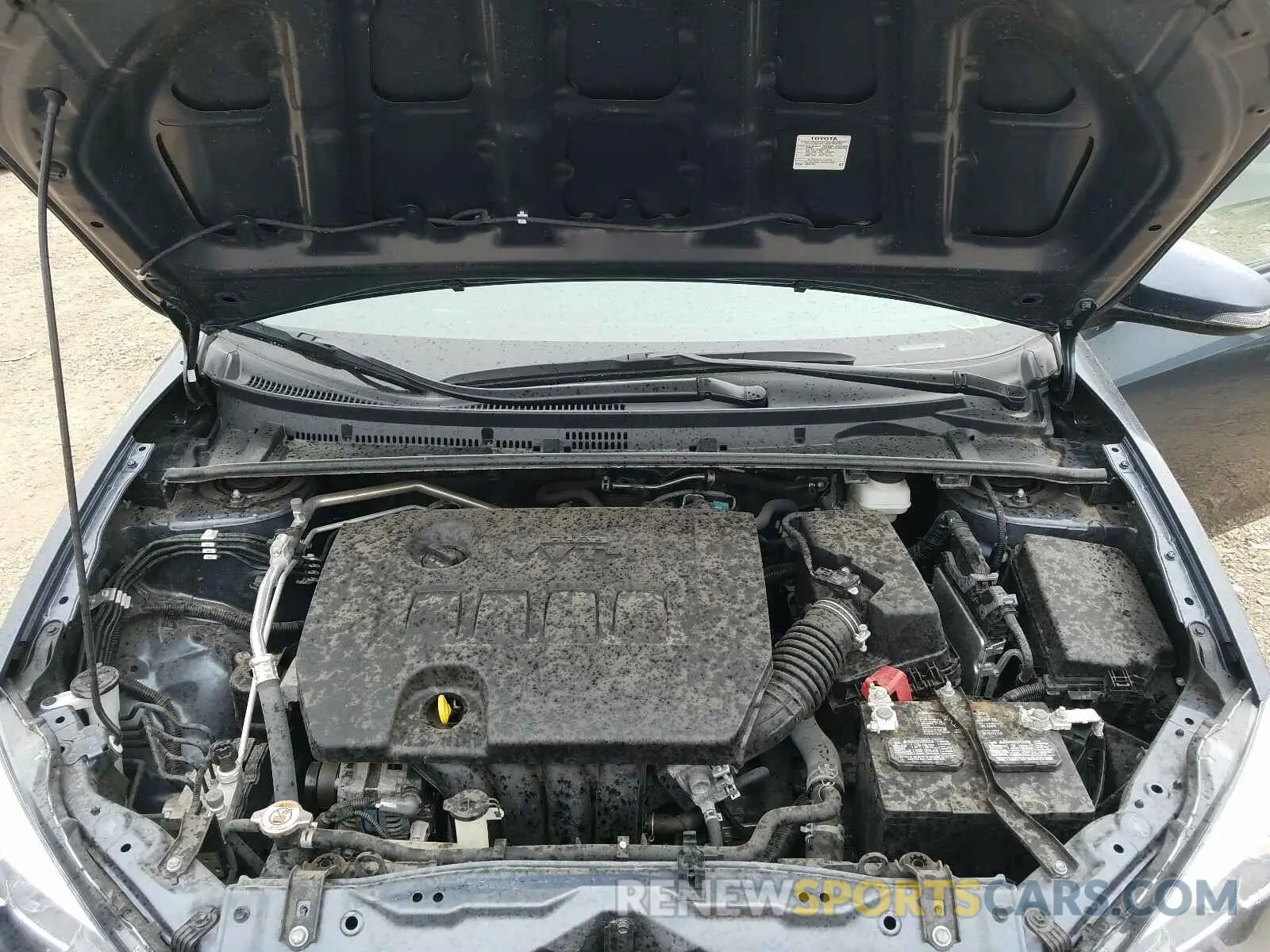 7 Photograph of a damaged car 2T1BURHE6KC167831 TOYOTA COROLLA 2019
