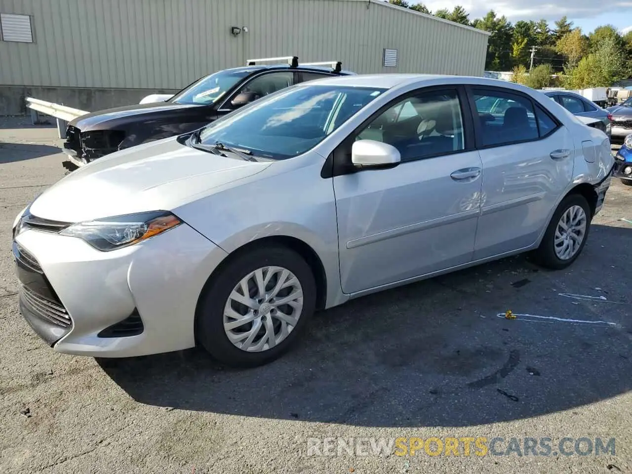 1 Photograph of a damaged car 2T1BURHE6KC170406 TOYOTA COROLLA 2019