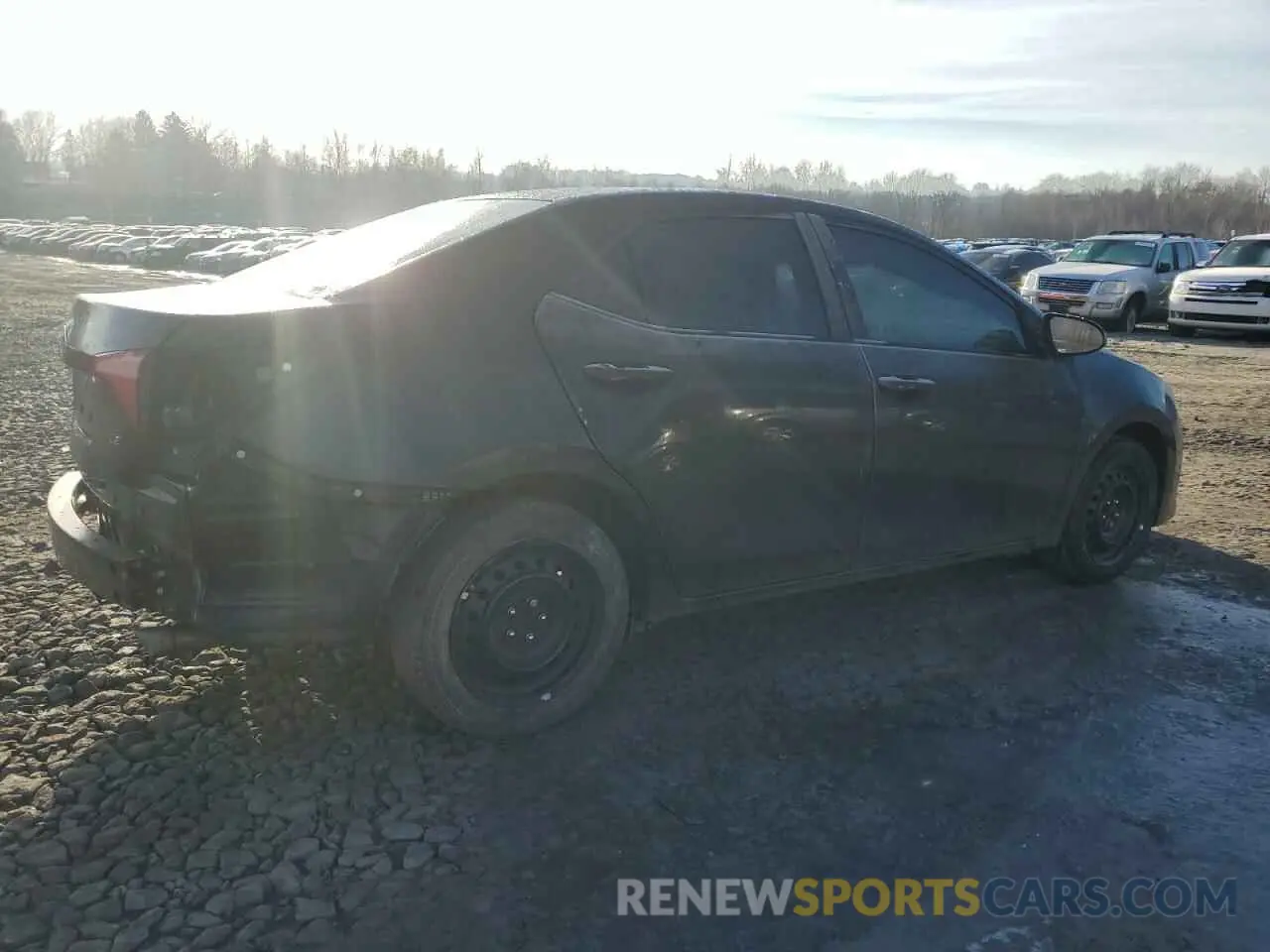 3 Photograph of a damaged car 2T1BURHE6KC171054 TOYOTA COROLLA 2019