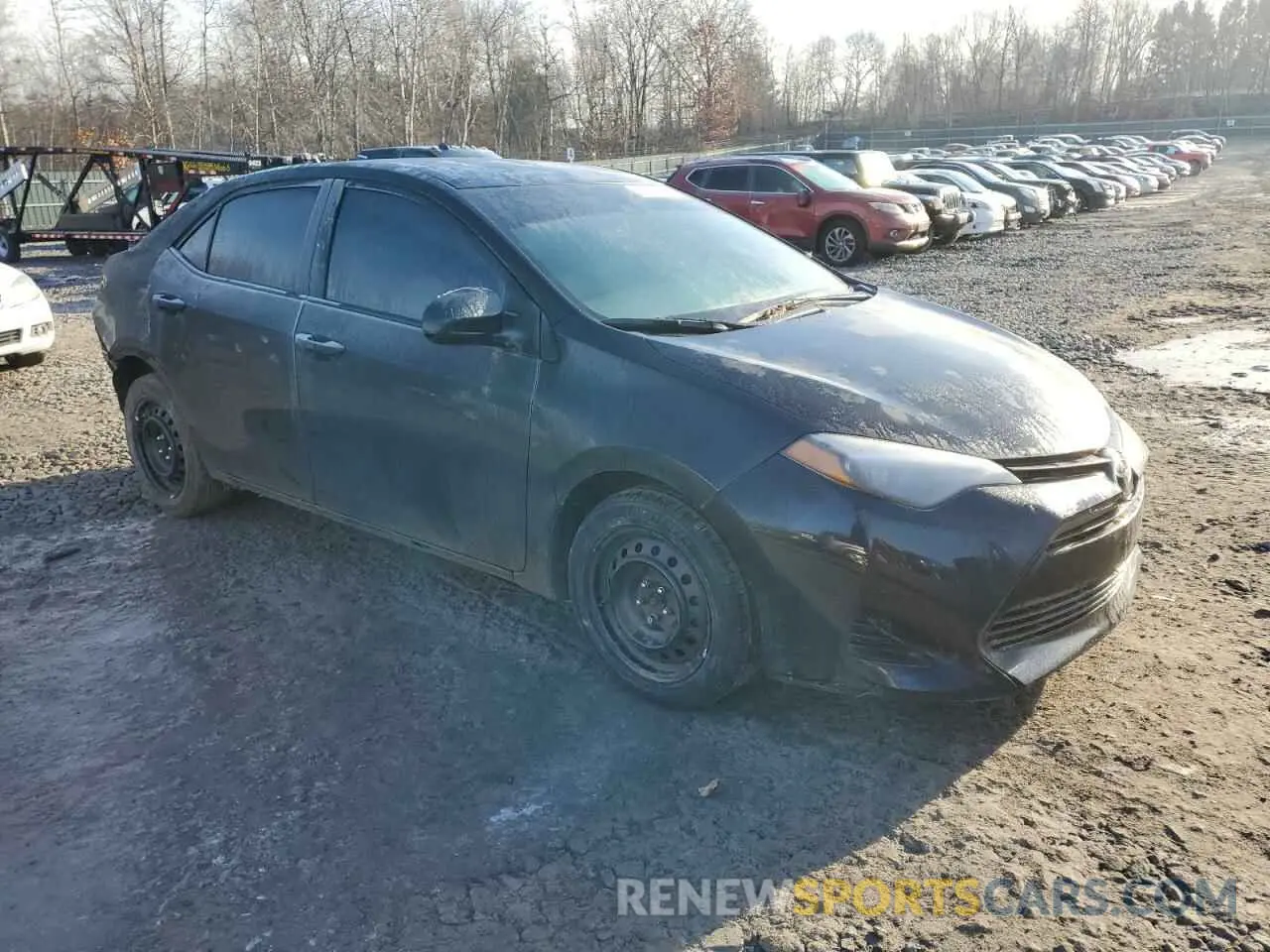 4 Photograph of a damaged car 2T1BURHE6KC171054 TOYOTA COROLLA 2019
