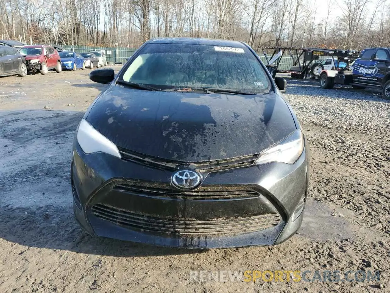 5 Photograph of a damaged car 2T1BURHE6KC171054 TOYOTA COROLLA 2019