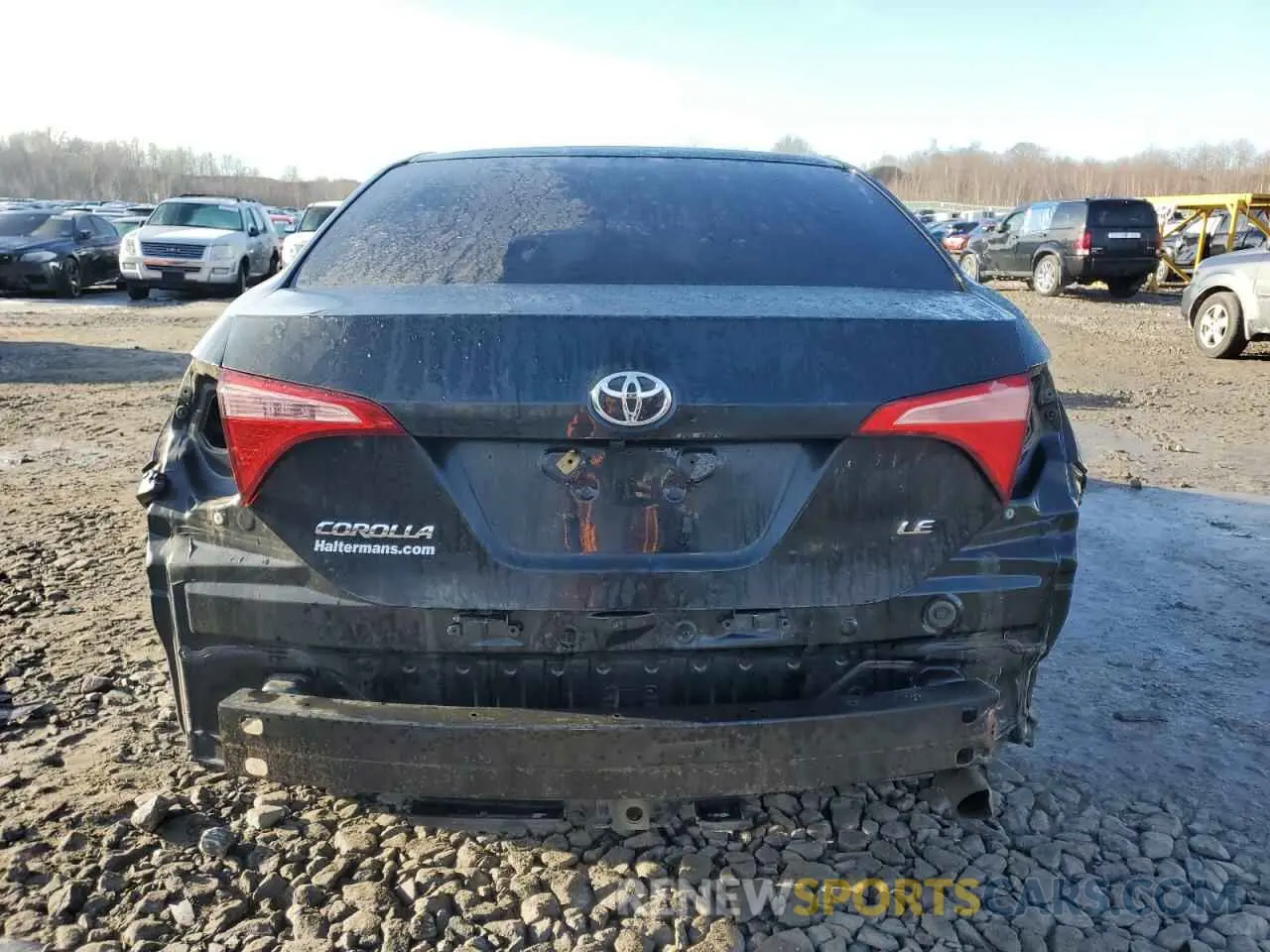 6 Photograph of a damaged car 2T1BURHE6KC171054 TOYOTA COROLLA 2019