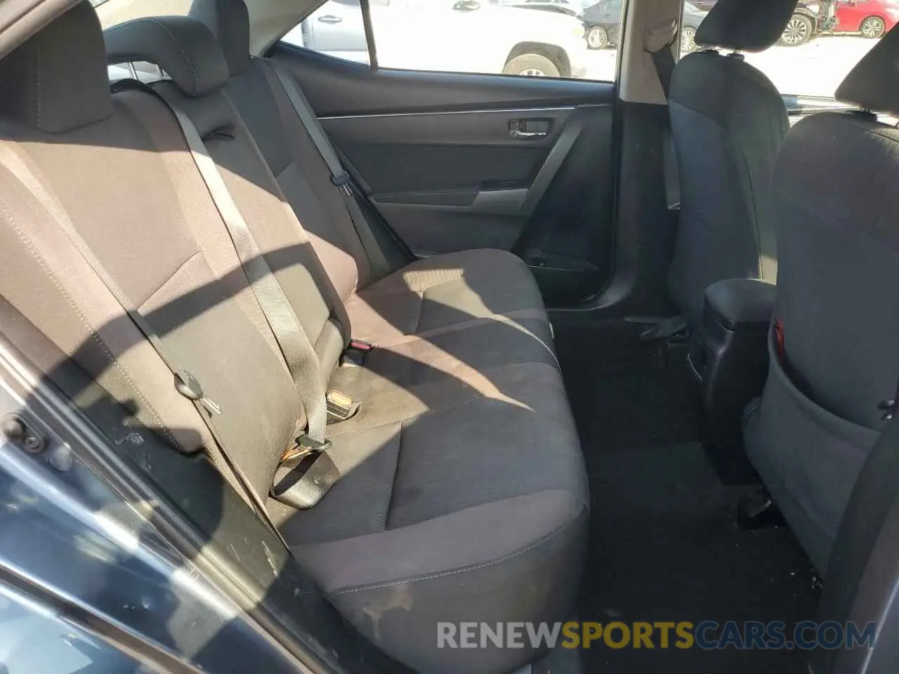 10 Photograph of a damaged car 2T1BURHE6KC172589 TOYOTA COROLLA 2019