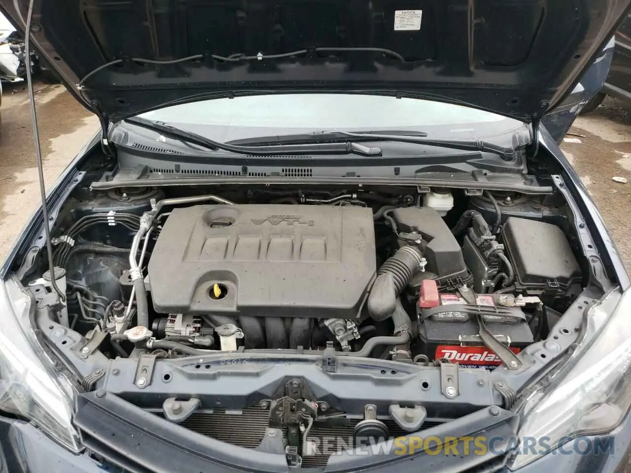 7 Photograph of a damaged car 2T1BURHE6KC176433 TOYOTA COROLLA 2019